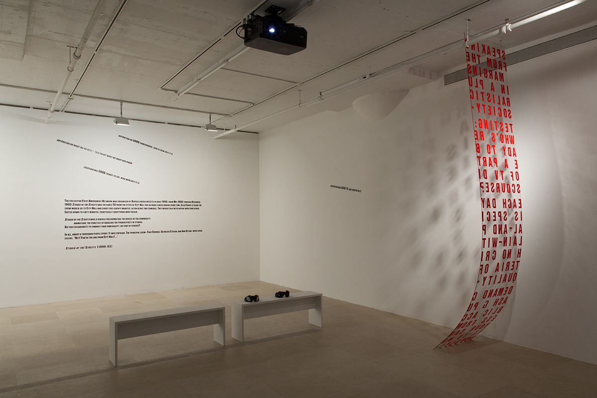 Tony Conrad, Studio of the Streets, 1990-1993 (detail)