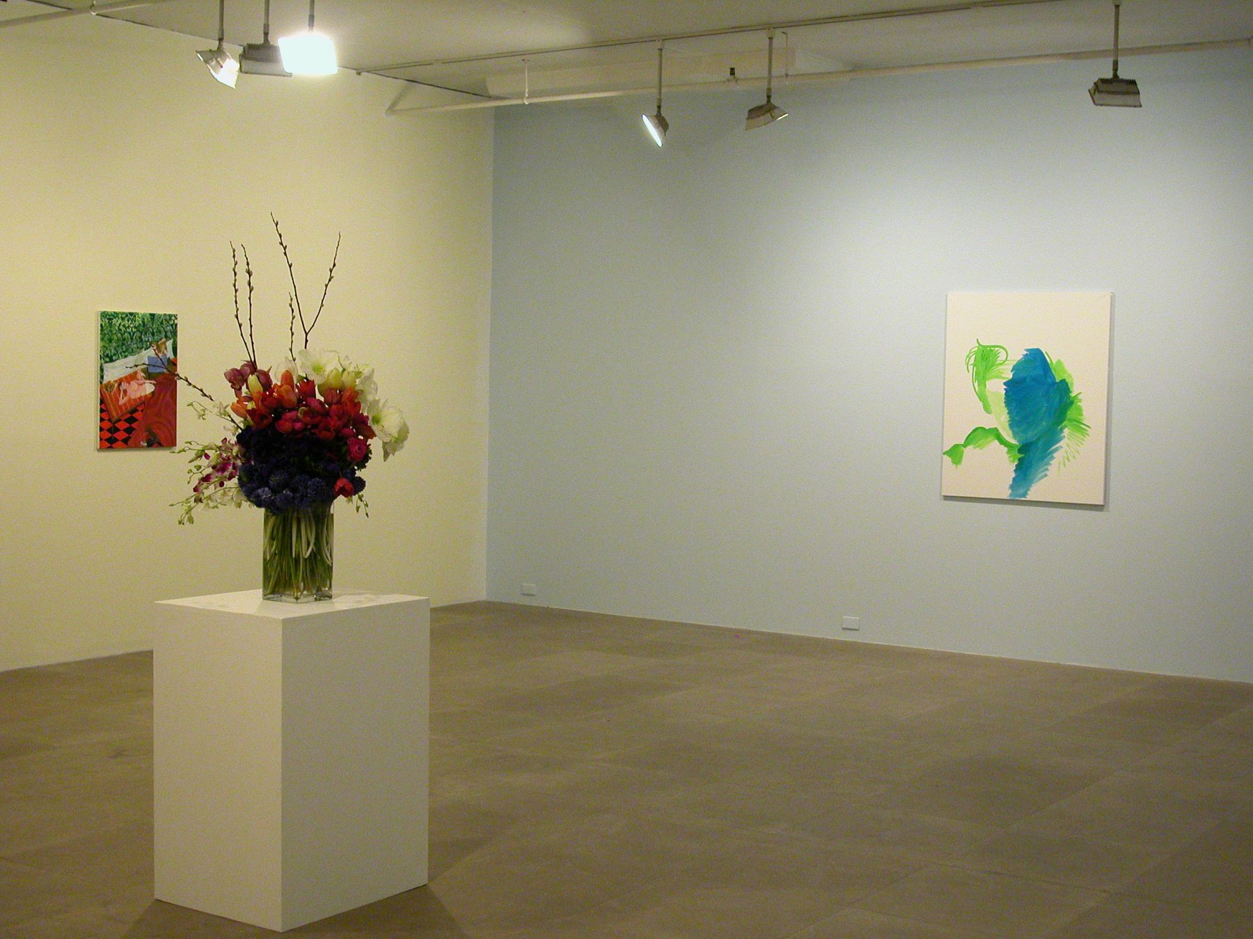 Installation view, Salon, Greene Naftali, New York, 2006