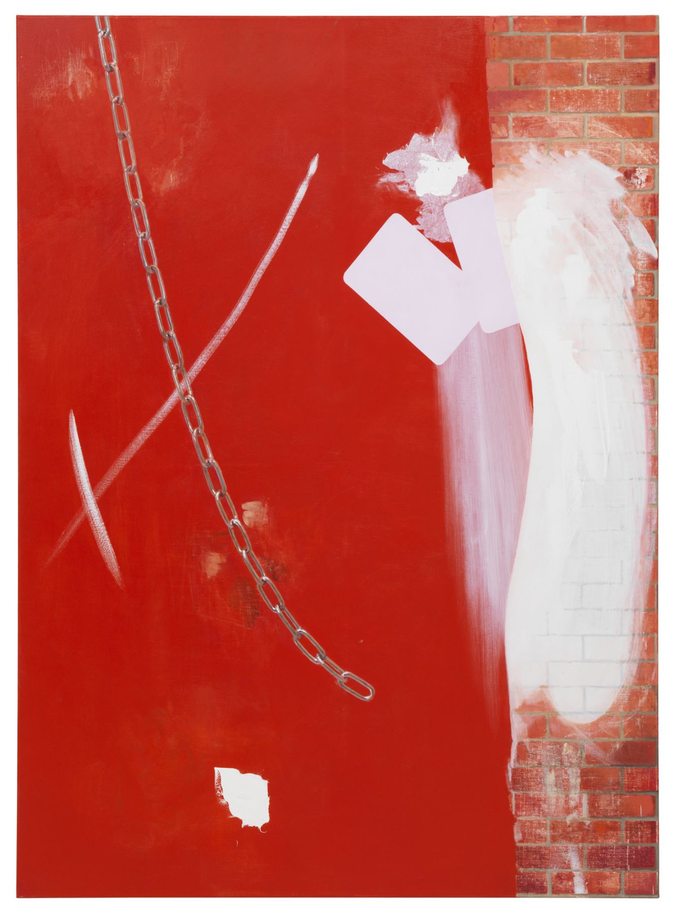rote Wand, 2011 oil on canvas 70 3/4 x 53 1/4