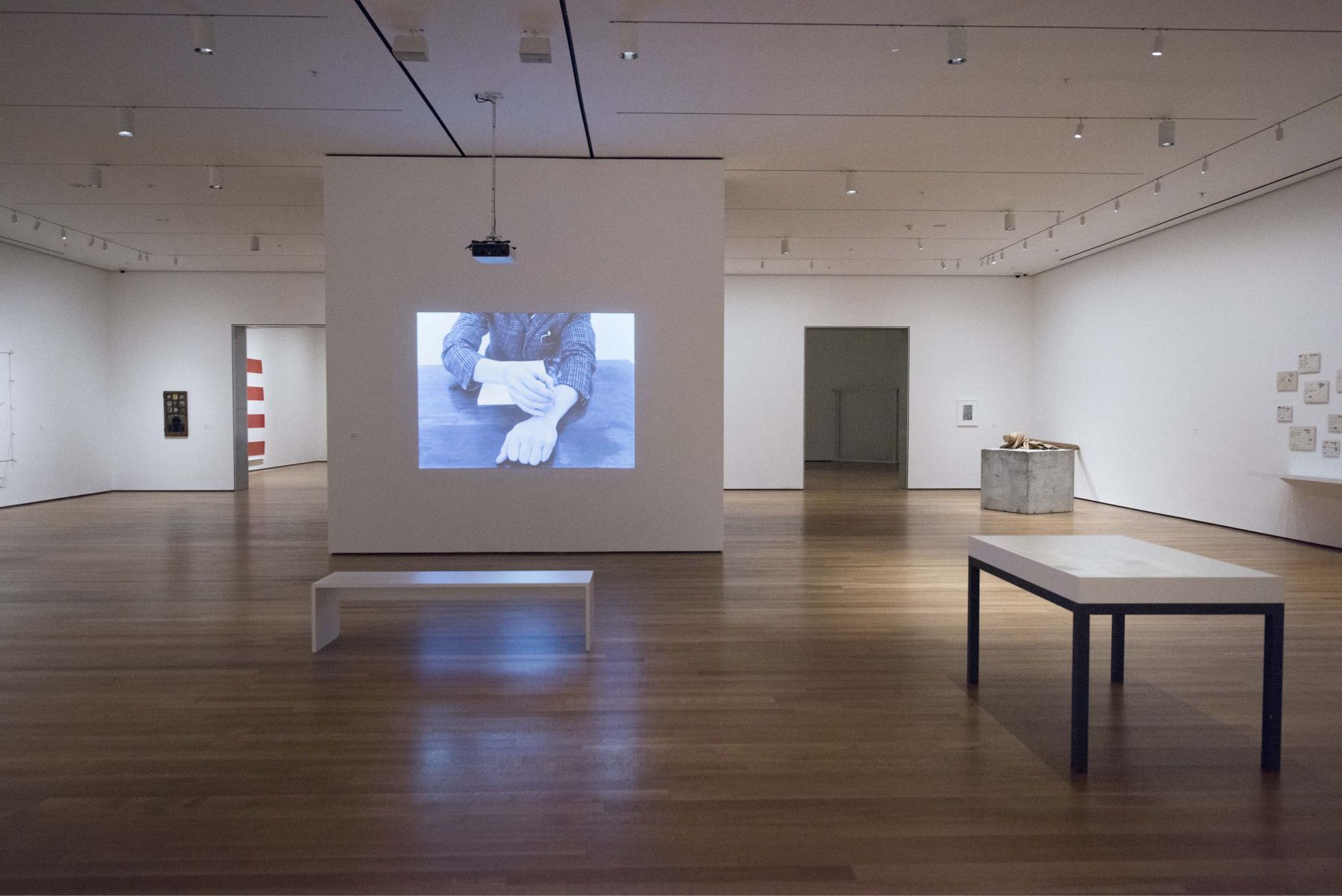 Installation view, From The Collection: 1960-1969, MoMa, New York, 2016