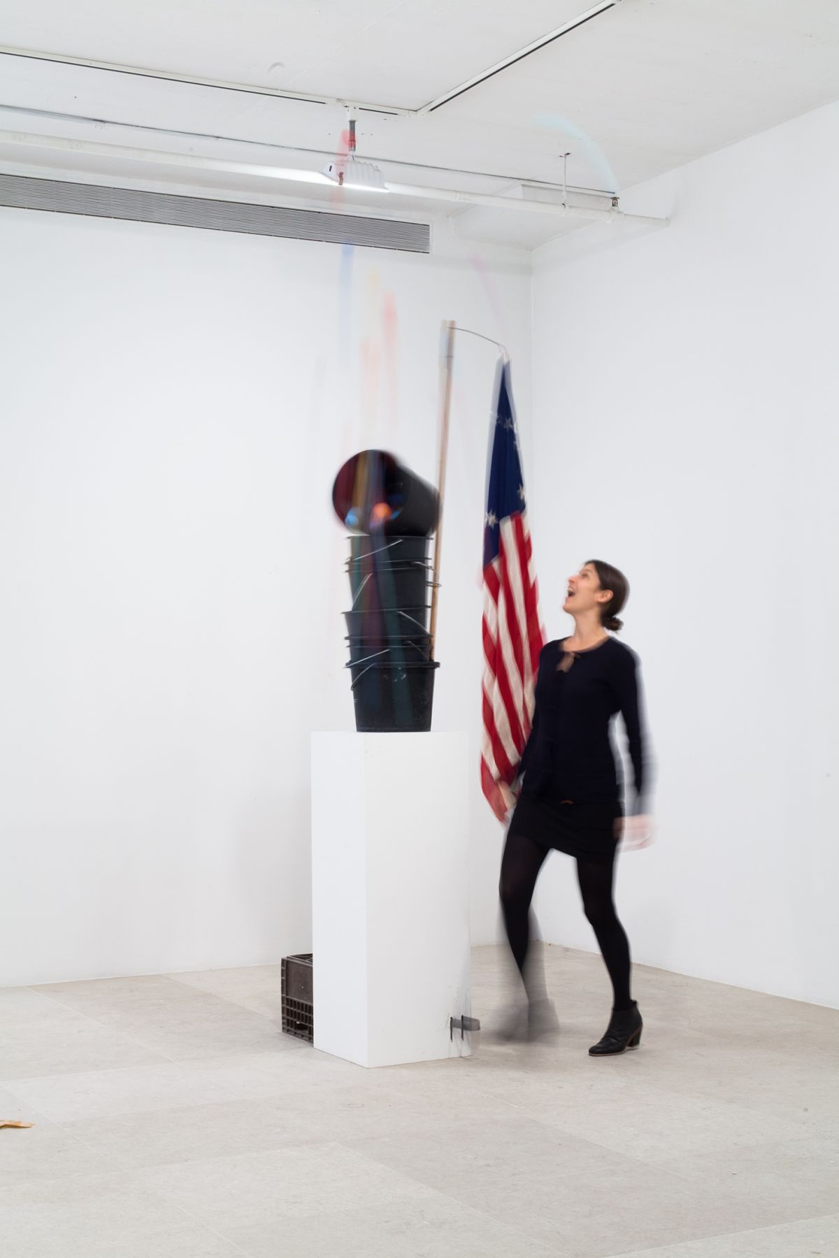Gelitin, Untitled, 2012, Mixed media, 103 x 23 3/4 x 34 3/4 inches