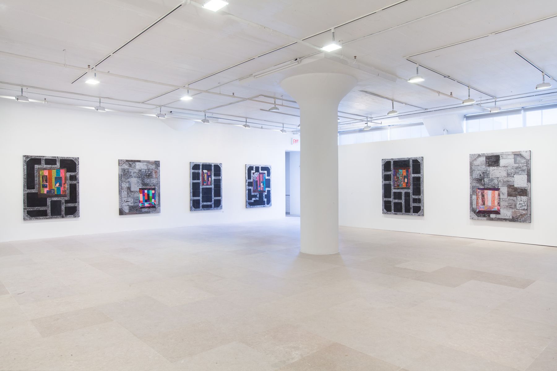 Installation view, Greene Naftali, New York, 2012
