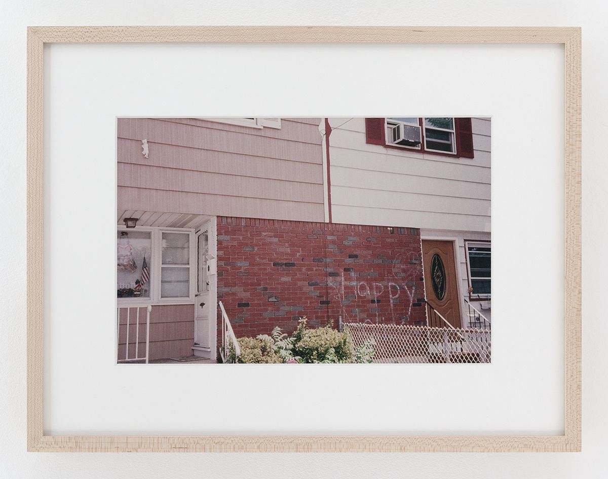Dan Graham Happy, Bayonne, NJ, 1978 Image: 8 x 12 inches (20.3 x 30.5 cm) Frame: 13 1/4 x 17 1/4 x 1 1/4 inches (33.7 x 43.2 x 2.5 cm)