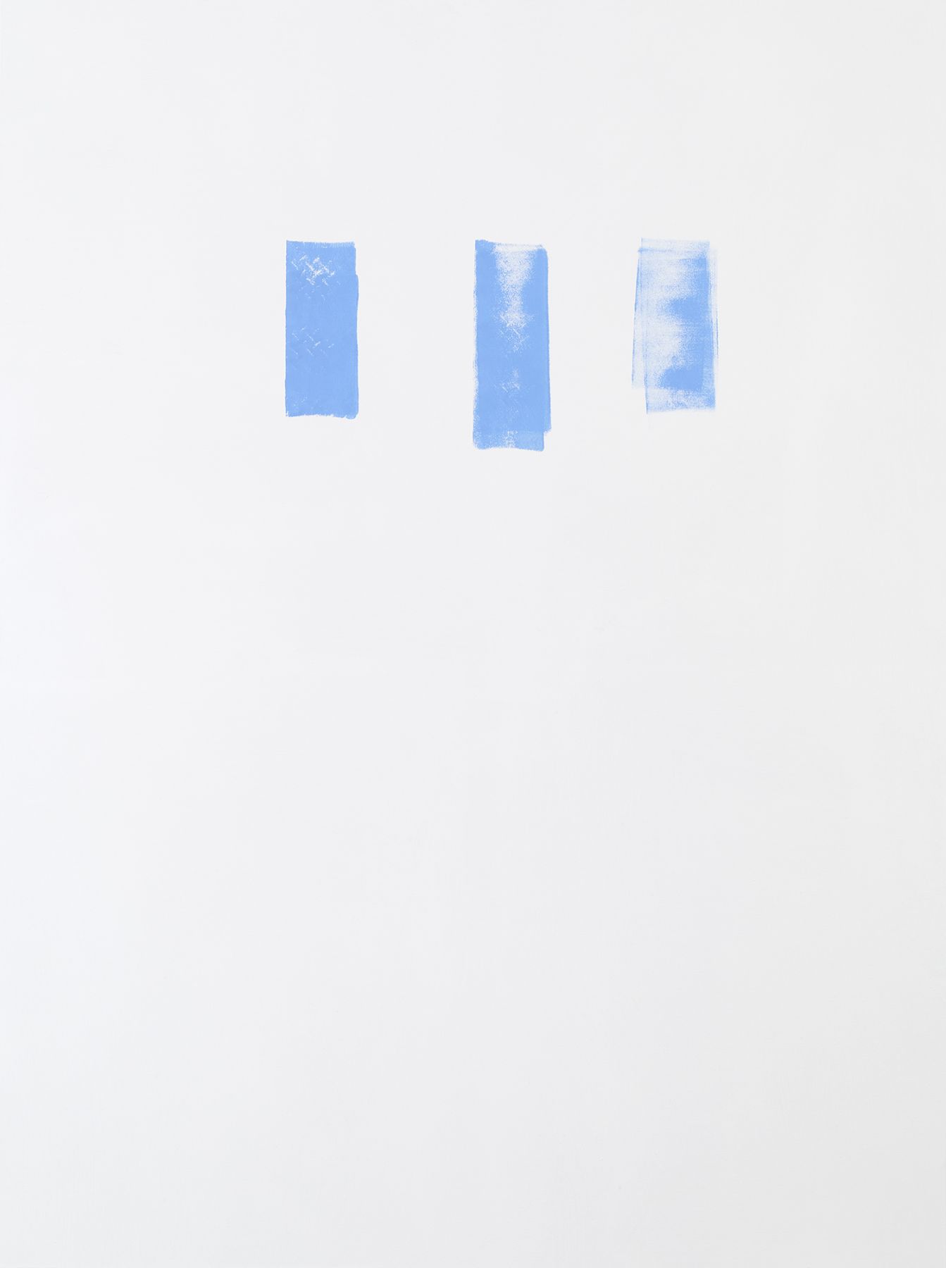 Michael Krebber MK.301, 2015 Acrylic on canvas 78 3/4 x 59 1/8 inches (200 x 150.2 cm)