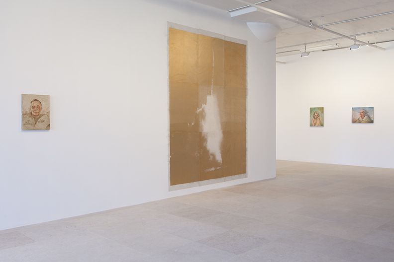 Michael Fullerton, Installation view, Meaning Inc., Greene Naftali, New York, 2014