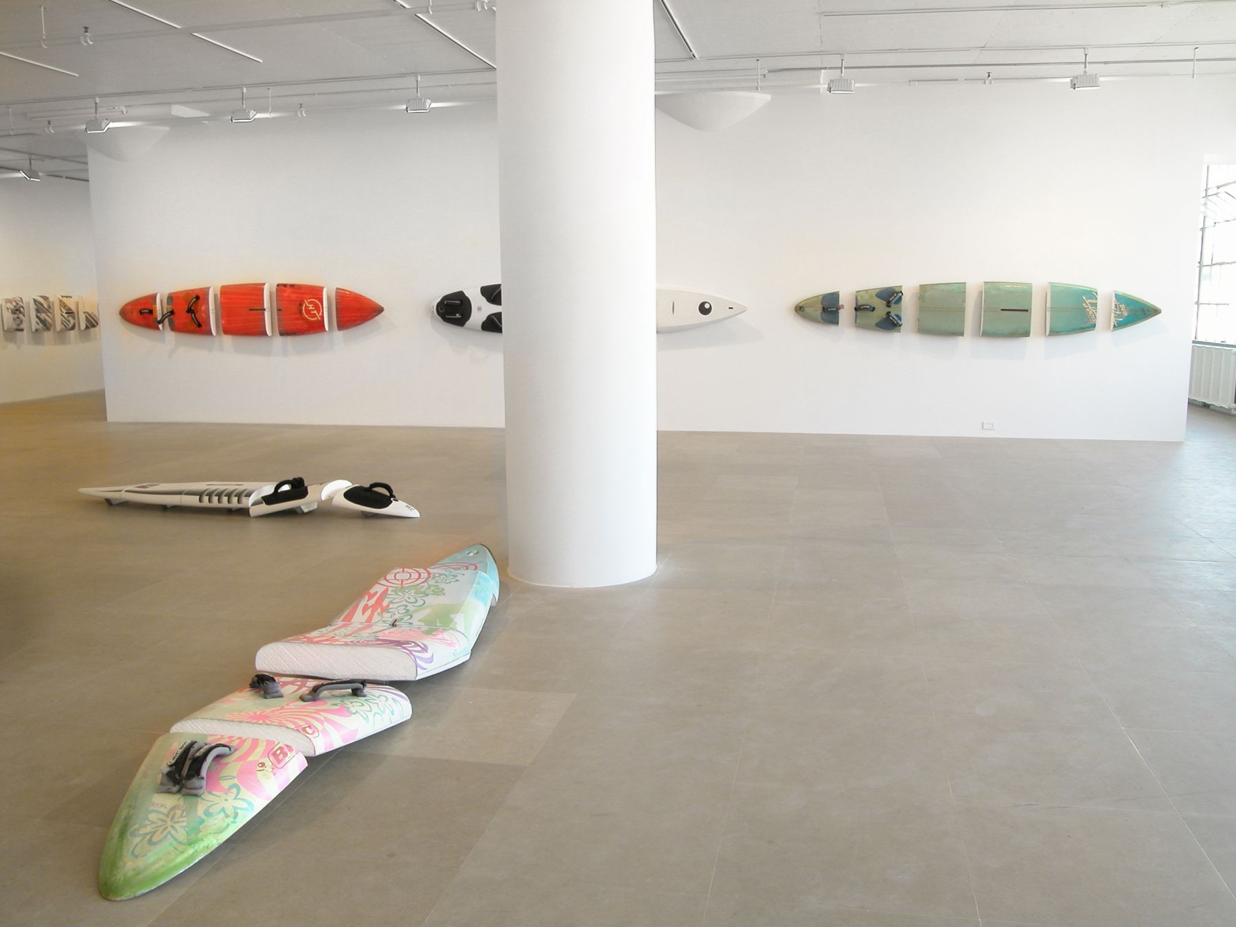 Michael Krebber, Installation view, Greene Naftali, New York, 2008
