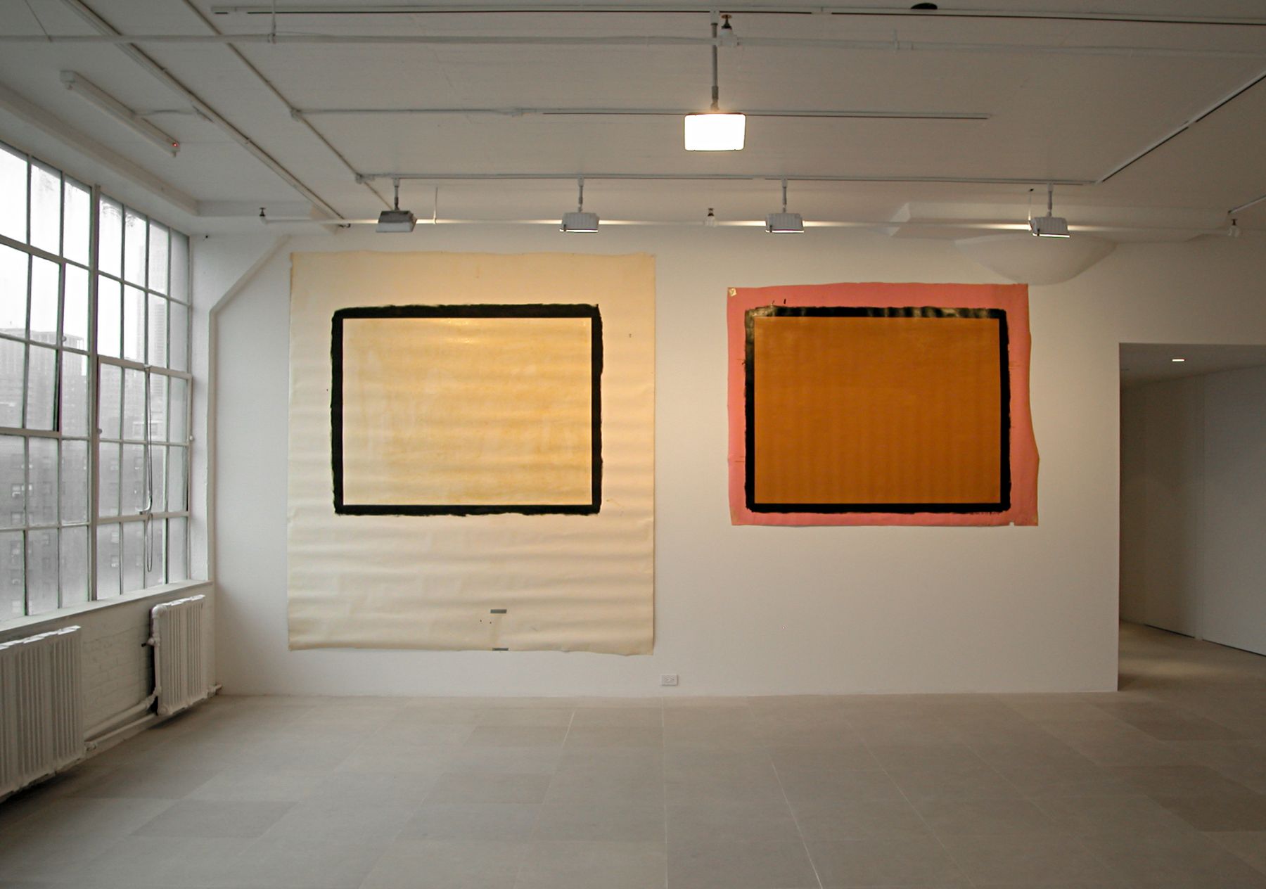 Tony Conrad, Installation view, Greene Naftali, New York, 2007