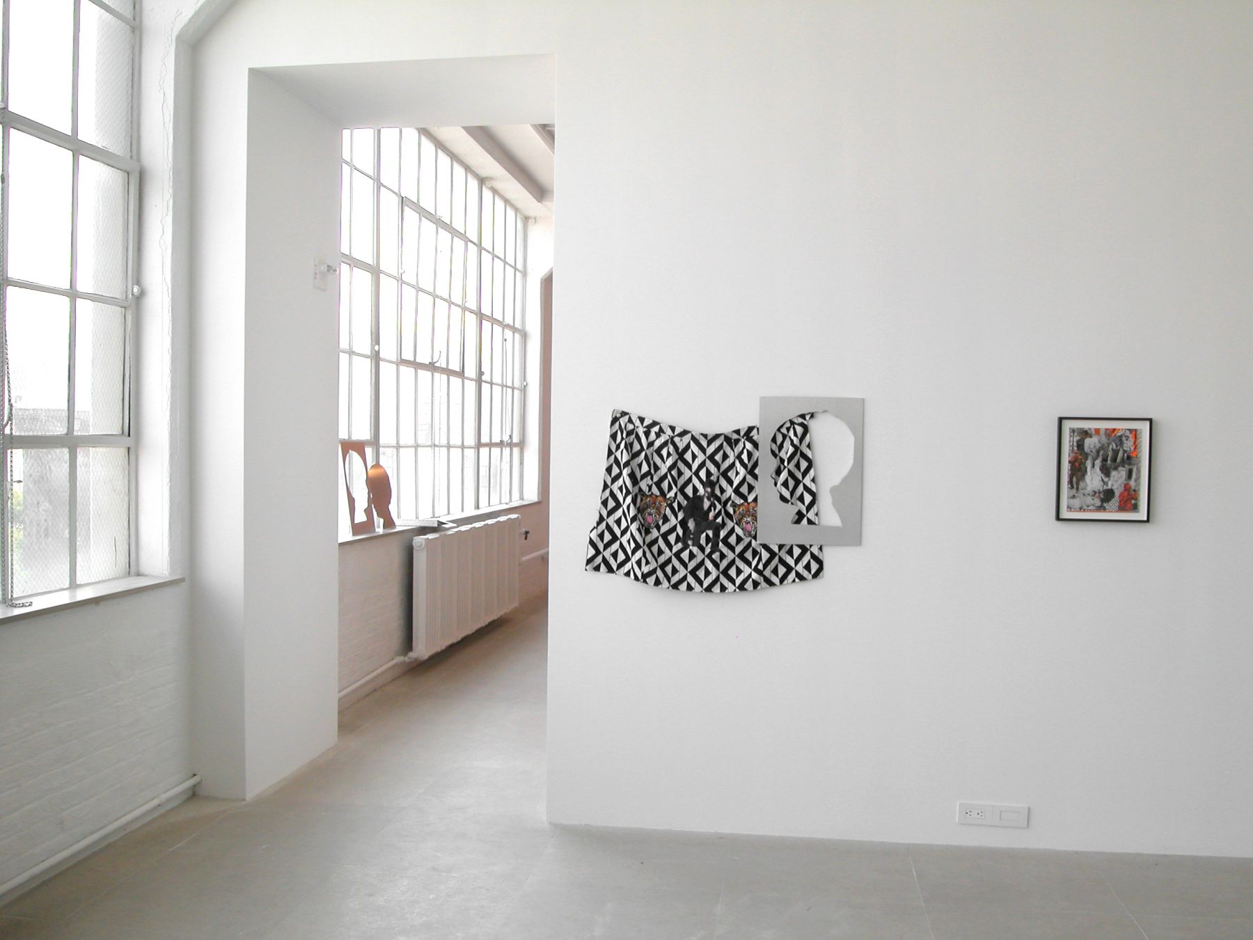 Jim Drain, Installation view, I Would Gnaw on My Hand, Greene Naftali, New York, 2007