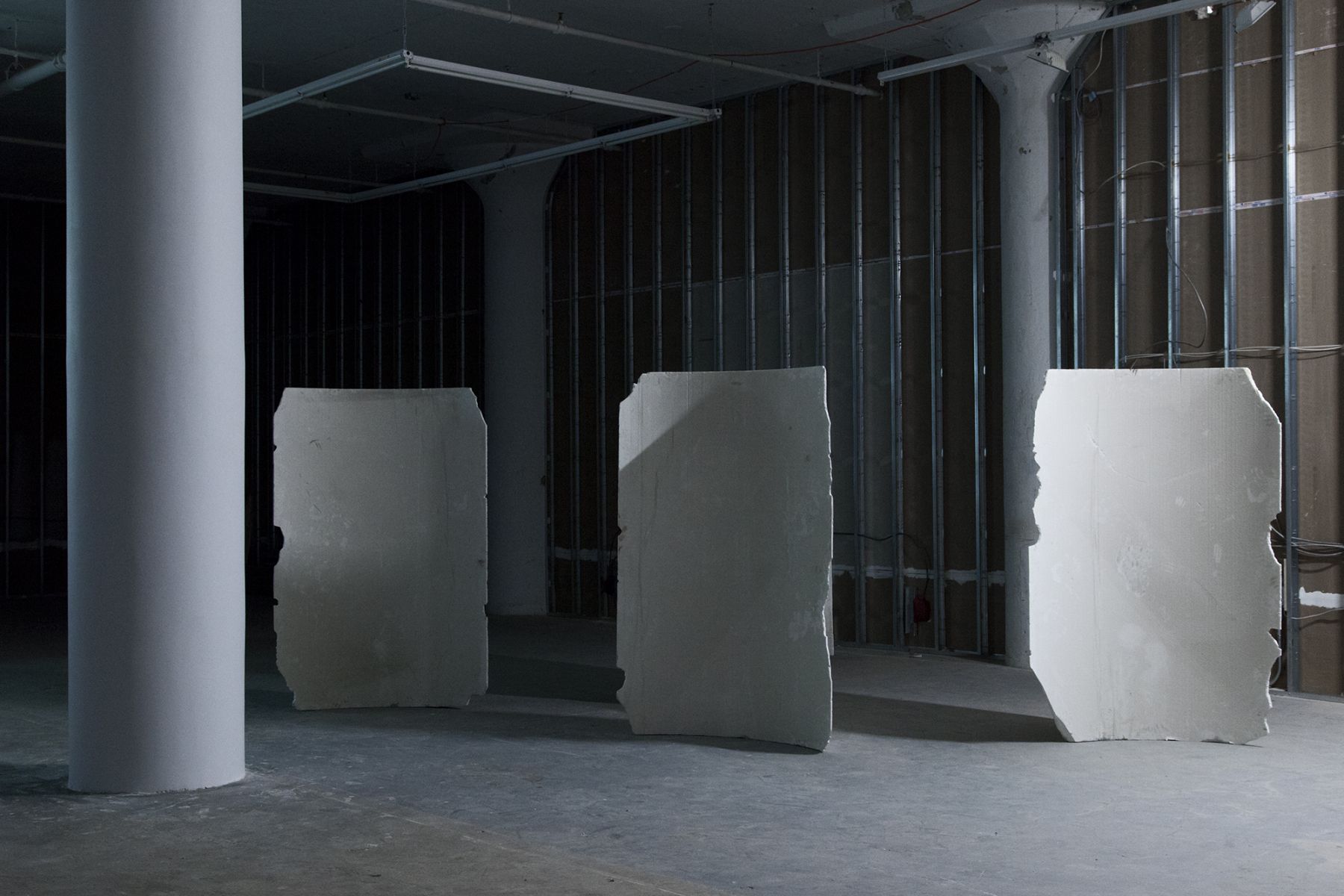 Lutz Bacher, Installation view, Snow, Greene Naftali, New York, 2014