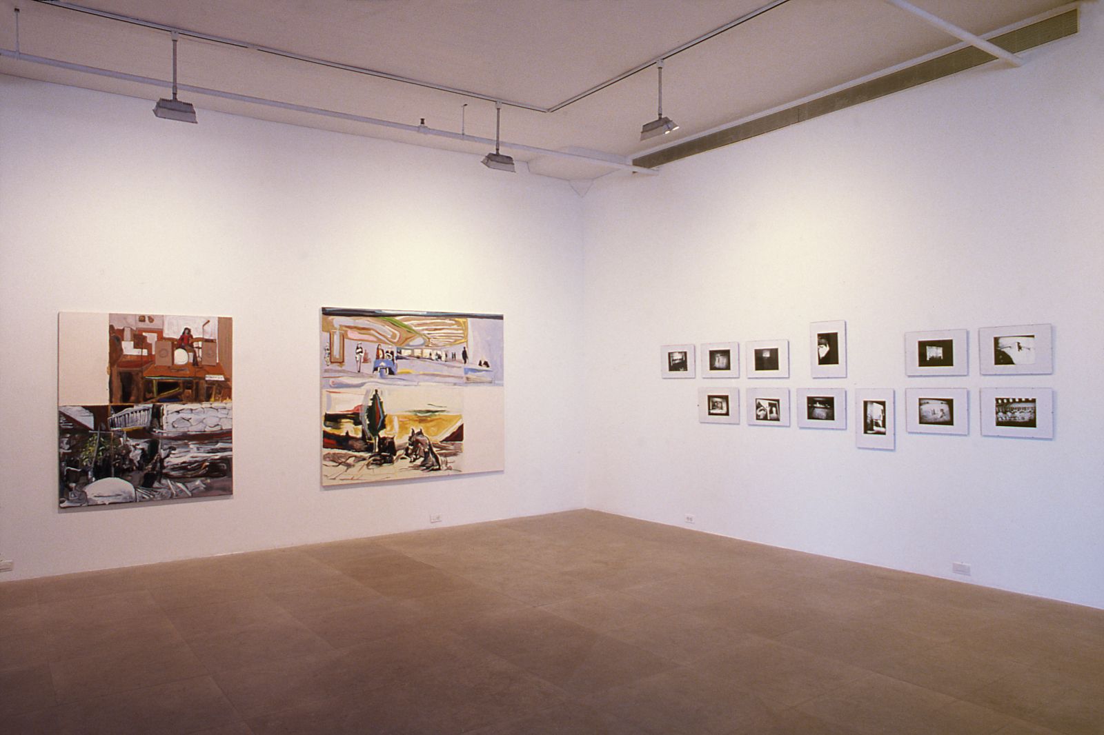 Installation view, Snowflake Office, Greene Naftali, New York, 1999