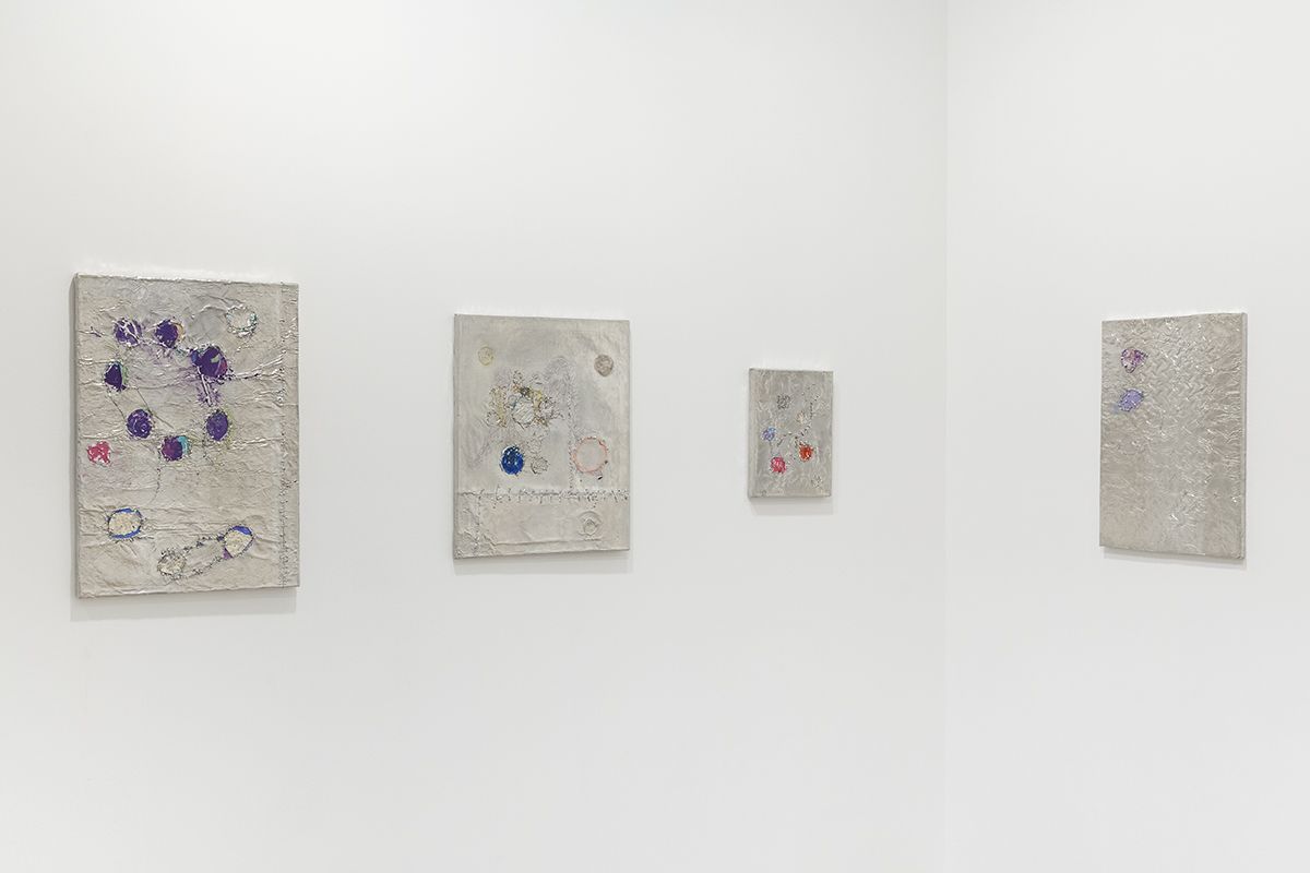 Josef Strau, Installation view, Tears and New Tears, Greene Naftali, New York, 2018