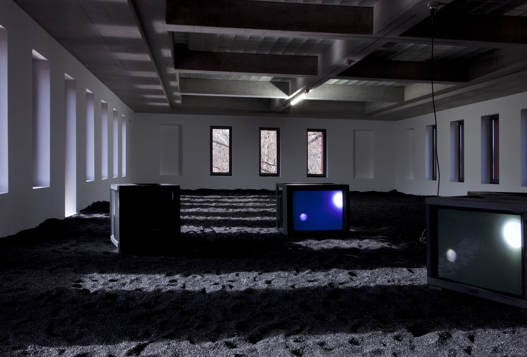Installation view, Portikus, Frankfurt, 2013
