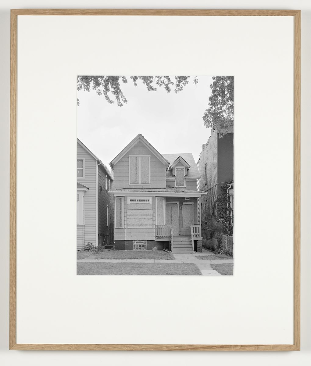 Some Boarded Up Houses Chicago #2, 2009-2013 Silver gelatin print 27 x 22 5/8 inches (68.6 x 57.5 cm)