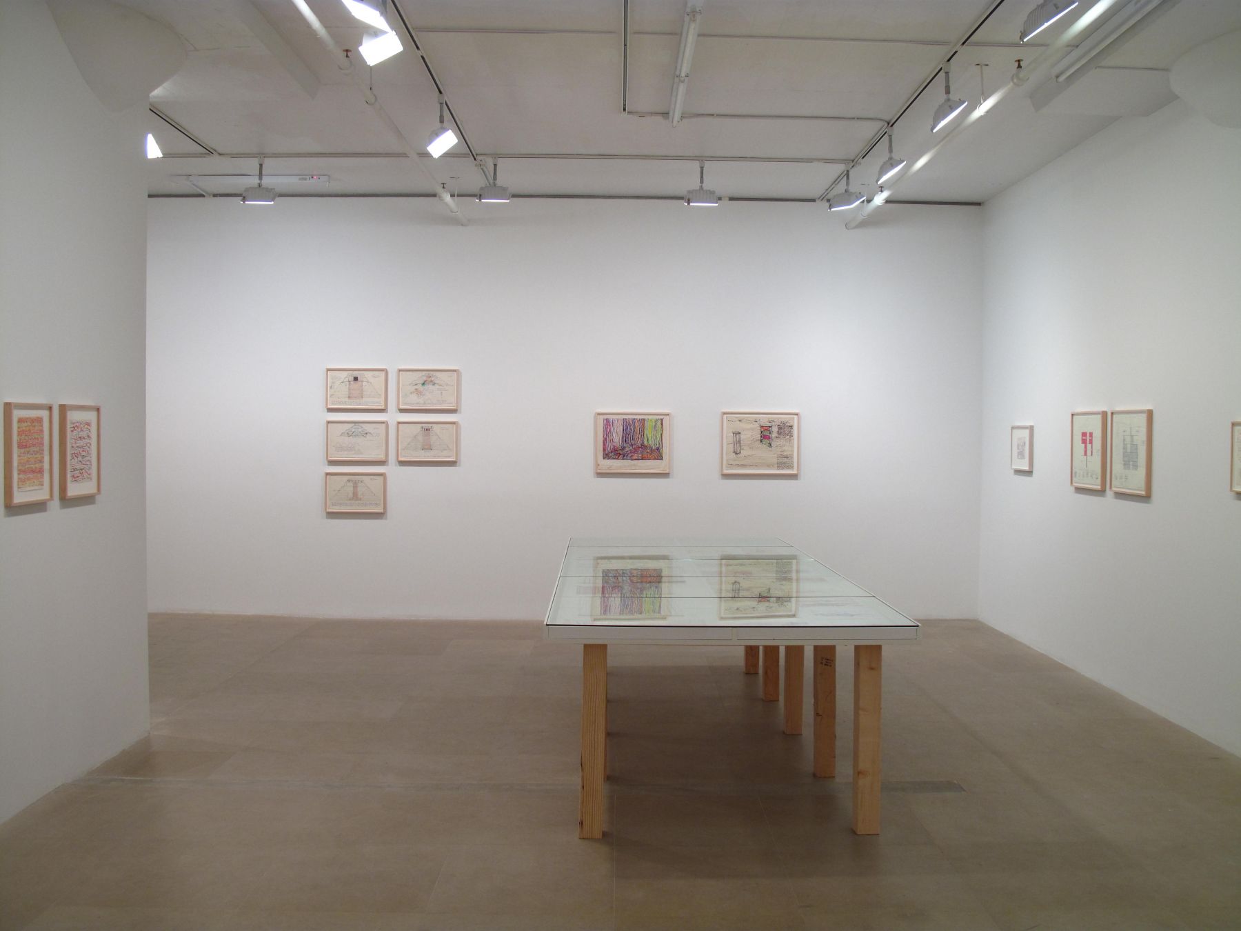 Paul Sharits, Installation view, Greene Naftali, New York, 2009
