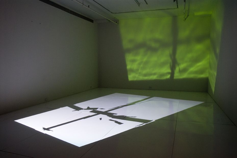 6th Light, 2007, digital video projection