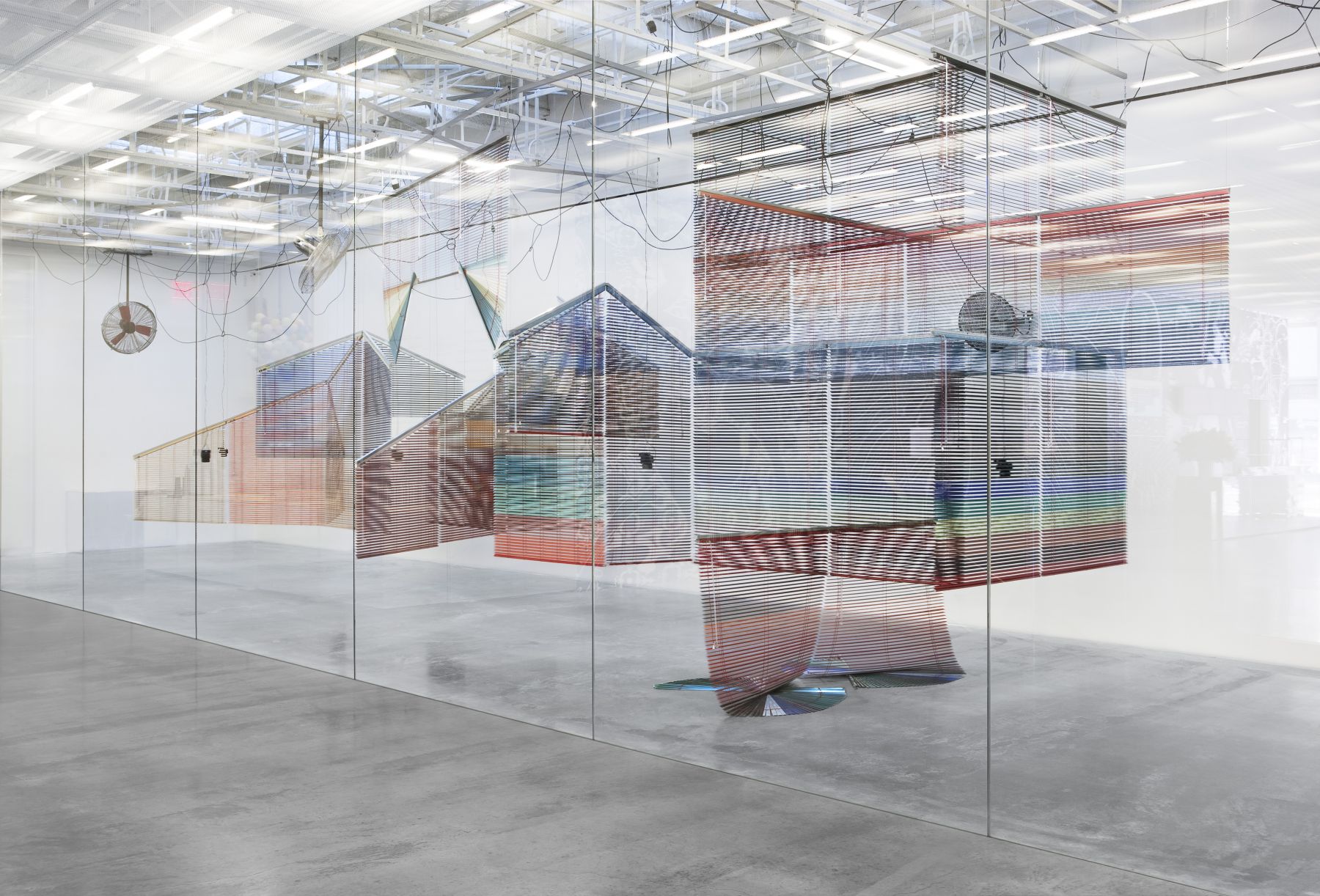 Installation view, Voice and Wind, New Museum, New York, 2010