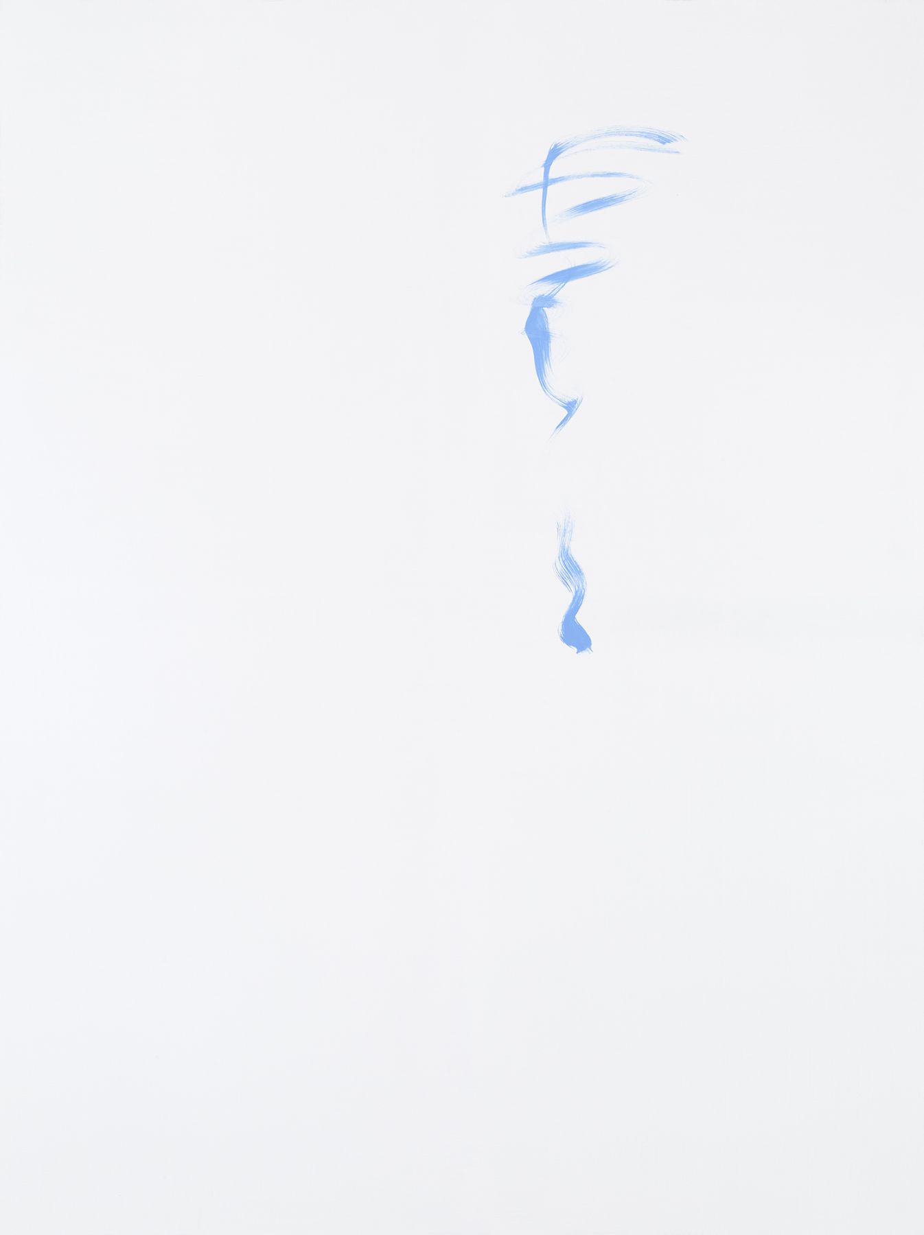 Michael Krebber MK.303, 2015 Acrylic on canvas 78 3/4 x 59 1/8 inches (200 x 150.2 cm)