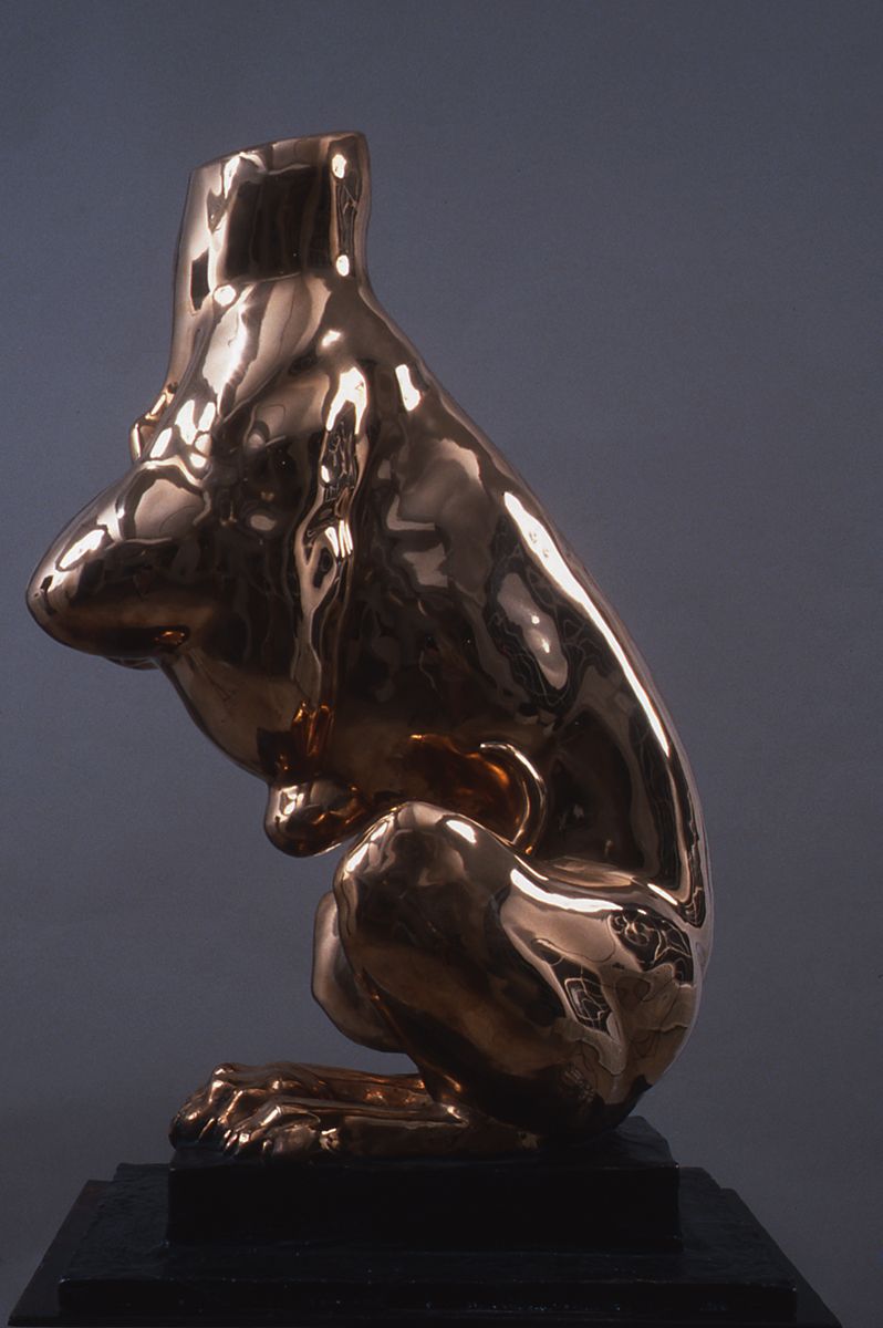 Louise Bourgeois, Nature Study, 1984, cast bronze, 30 x 19 x 15 inches