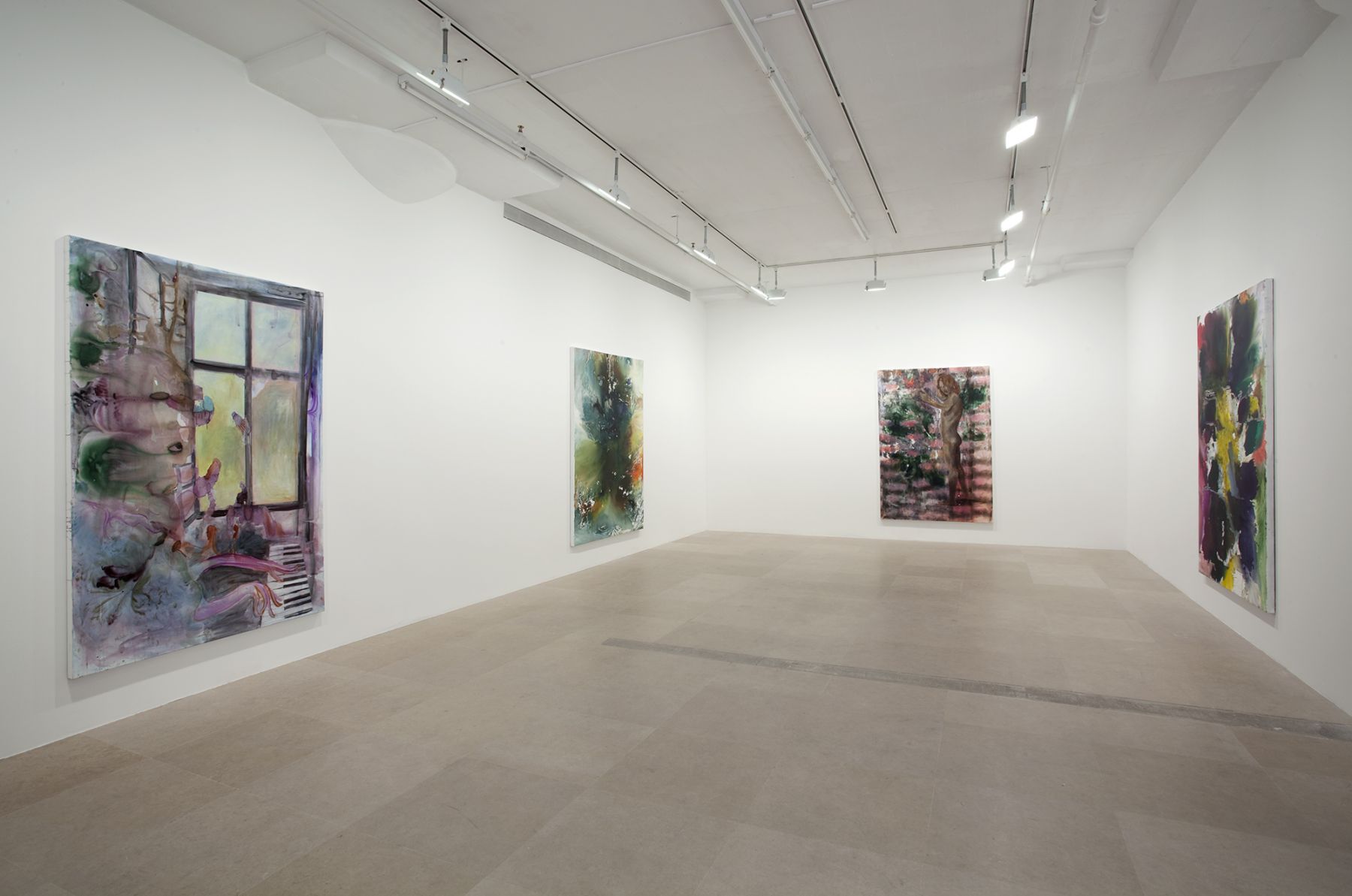 Installation view, Greene Naftali, New York, 2011