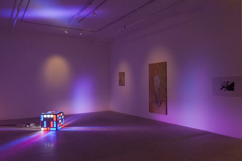 Michael Fullerton, Installation view, Meaning Inc., Greene Naftali, New York, 2014