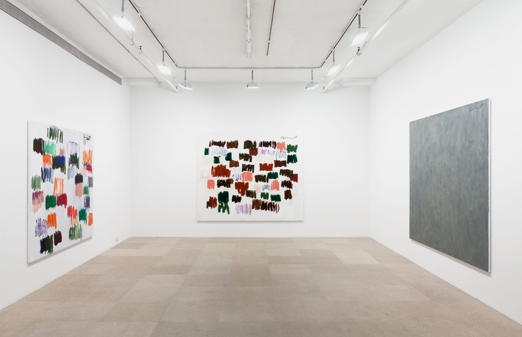 Gunther Forg, Installation view, Greene Naftali, New York, 2012