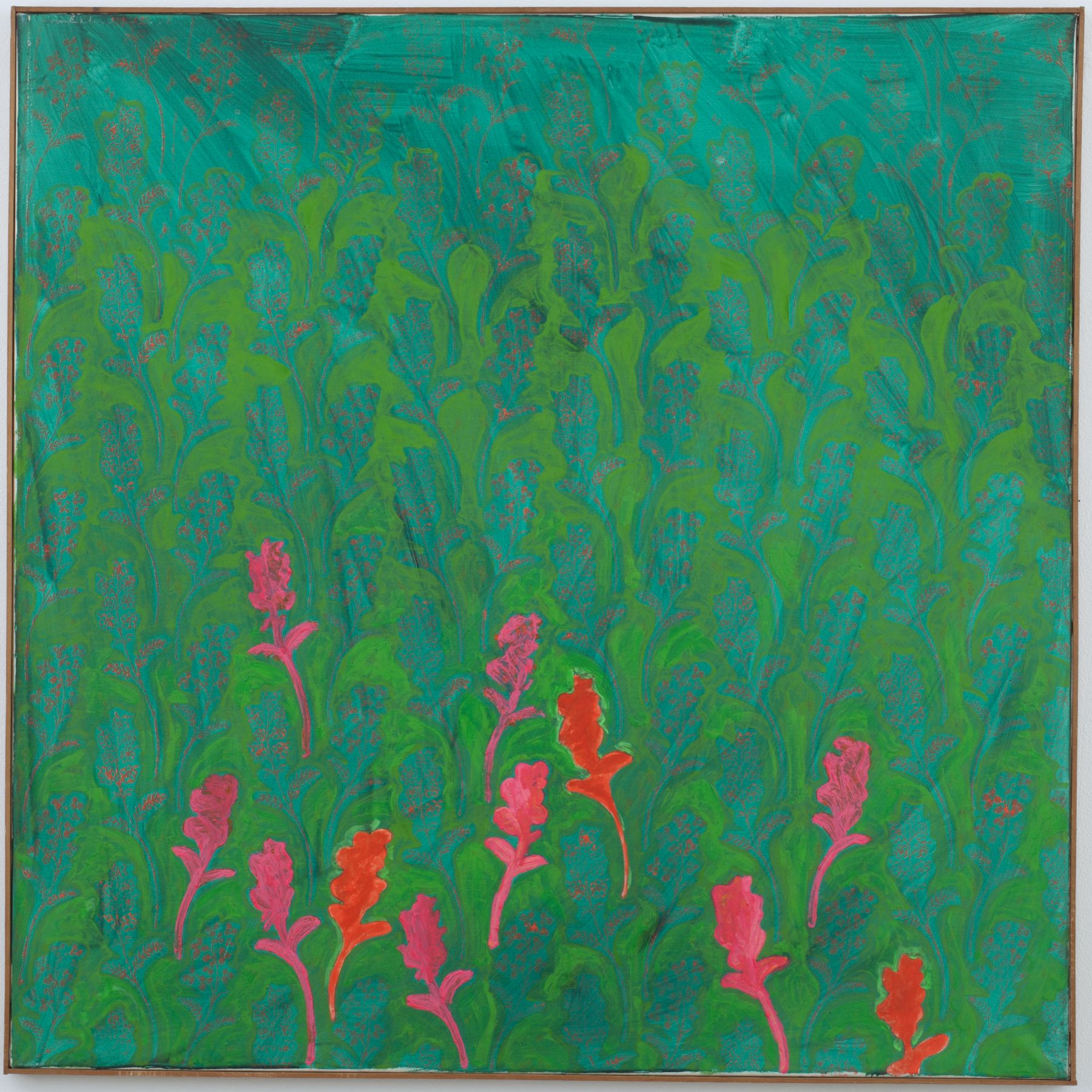 Konrad Lueg Untitled, 1965 Casein color on canvas 39.37 x 39.37 inches (100 x 100 cm)