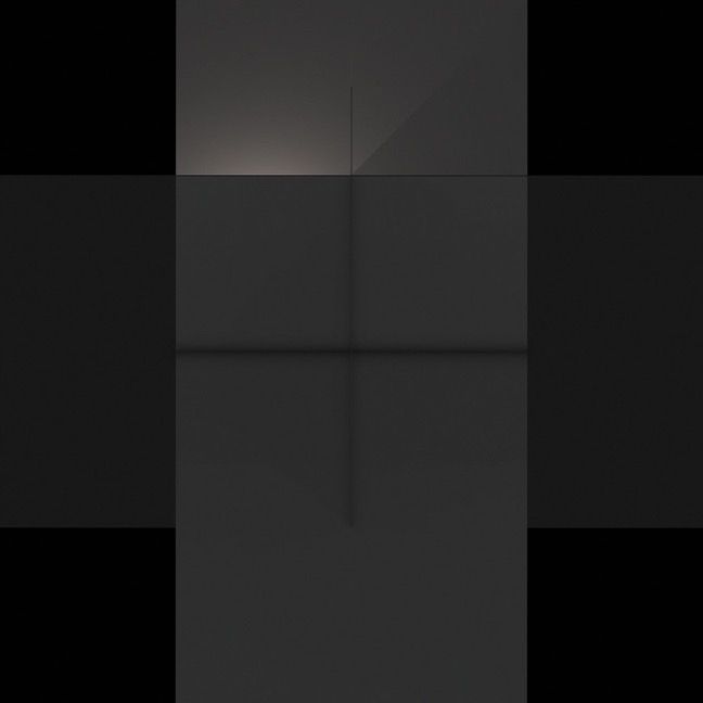 Craig Kalpakjian, Chronotope (render 4), 2015, Inkjet on paper, 88 x 88 inches (223.5 x 223.5 cm)