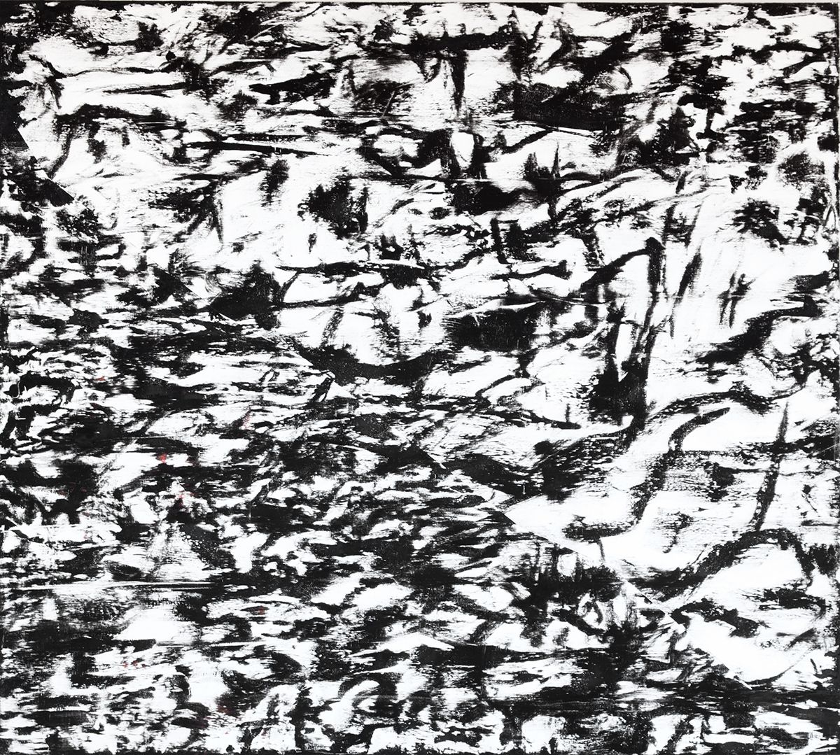 Jacqueline Humphries Untitled, 2013 Oil and enamel on linen 90 x 100 inches 228.6 x 254 cm