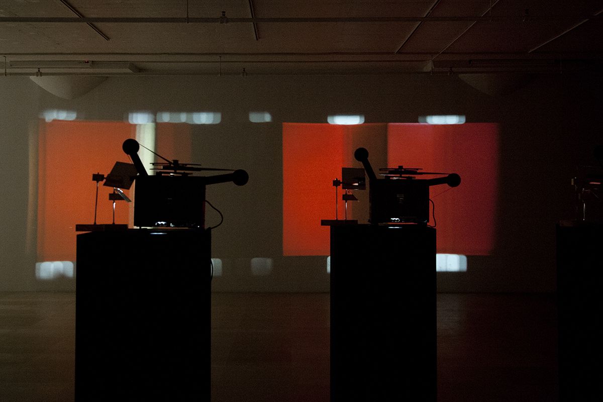 Dream Displacement, 1976, Four 16mm films, color, sound, various running times, projected simultaneously in continuous loop