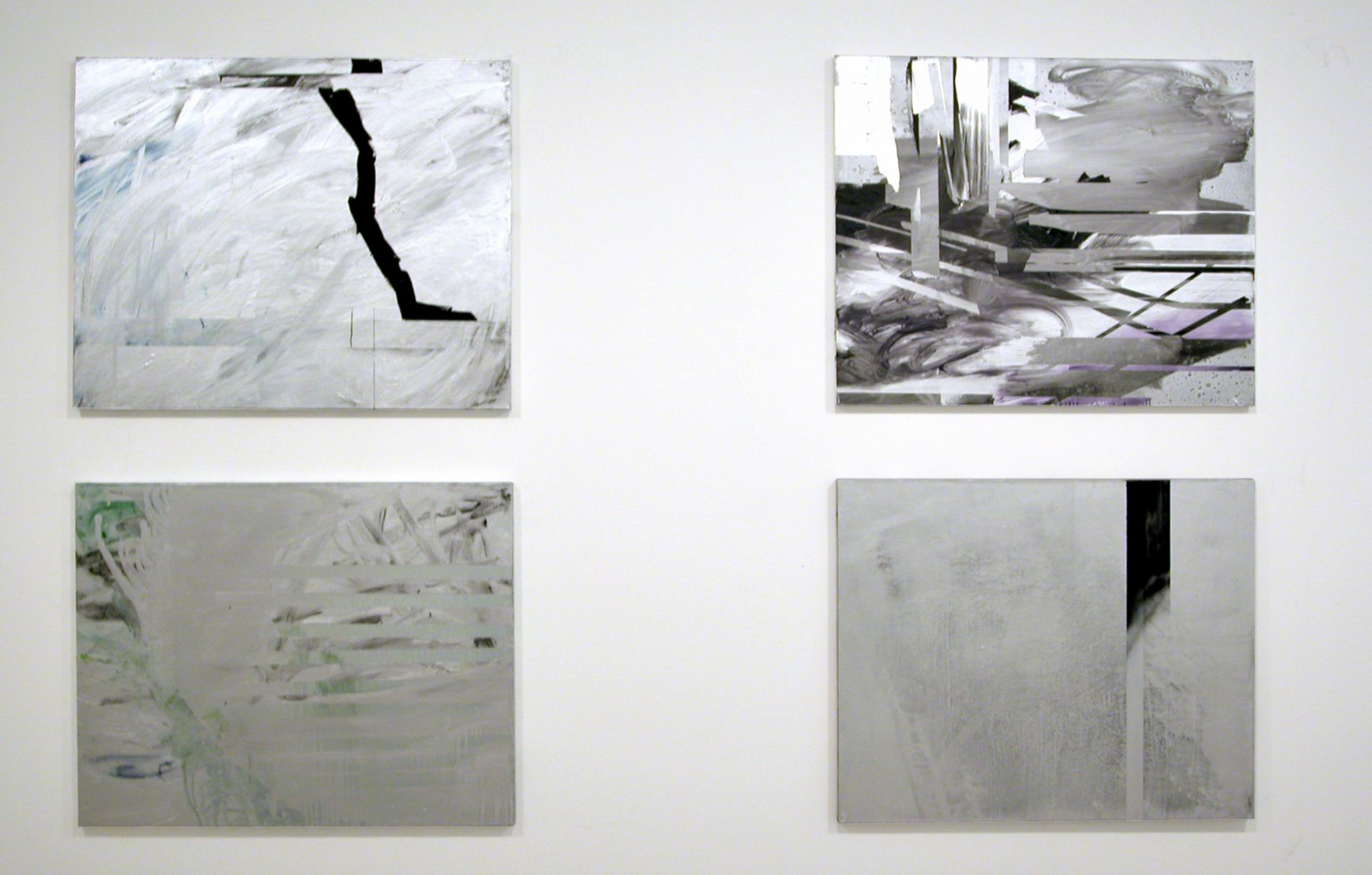 Installation view, Past Out, Greene Naftali, New York, 2006