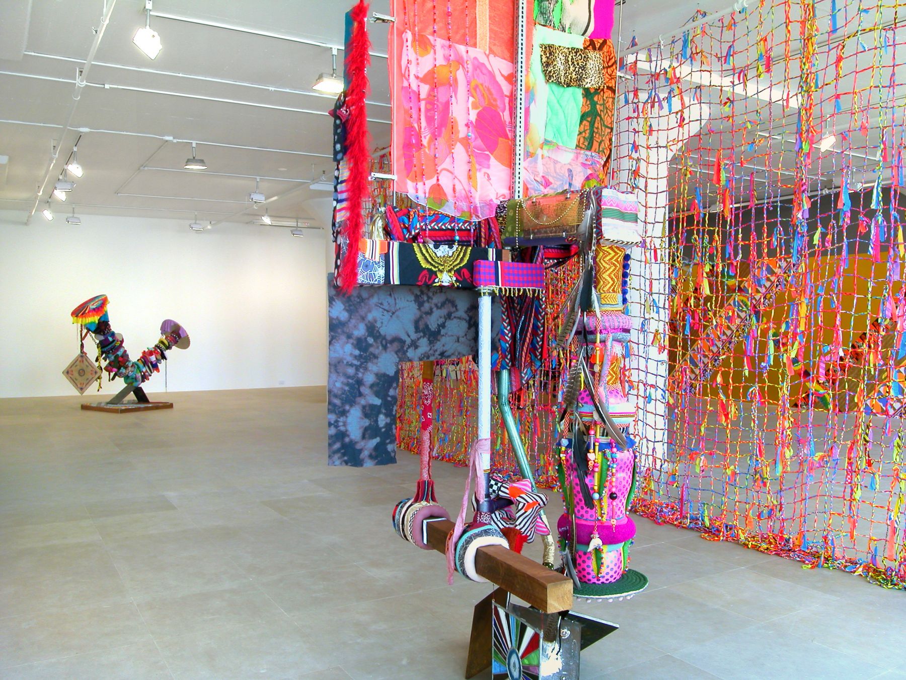 Jim Drain, Installation view, I Would Gnaw on My Hand, Greene Naftali, New York, 2007