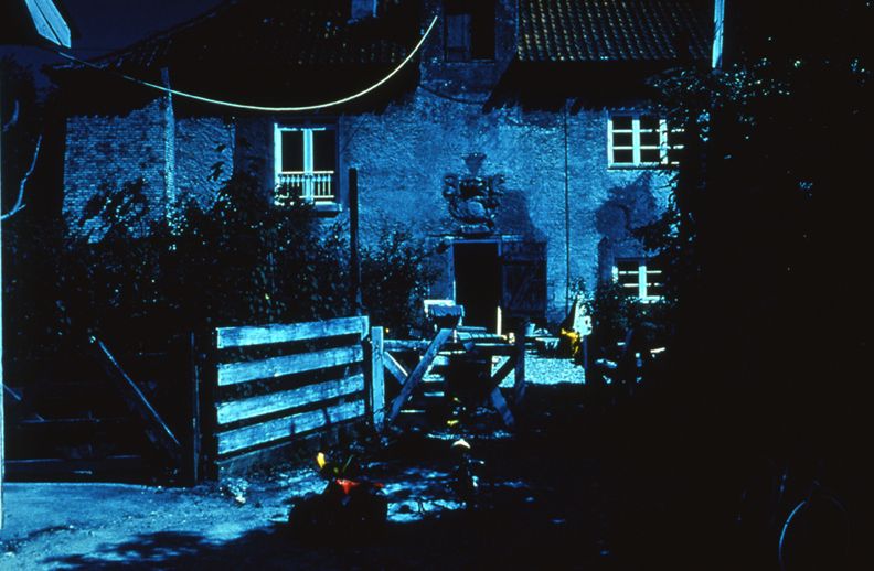 Day for Night, Christiania (Gun Powder House-Gun Powder House), 1996, c-print, 26 x 38 1/2 inches, edition of 5
