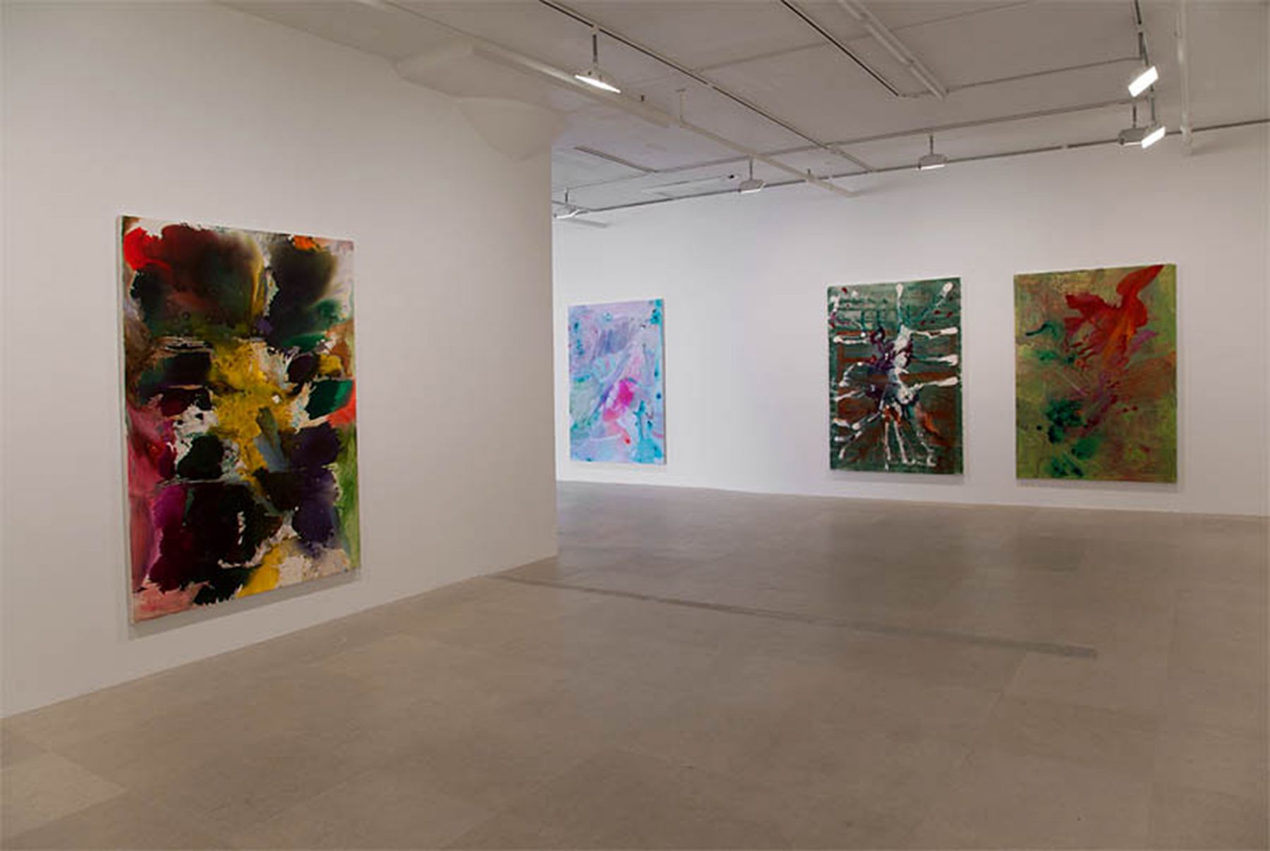Installation view, Greene Naftali, New York, 2011