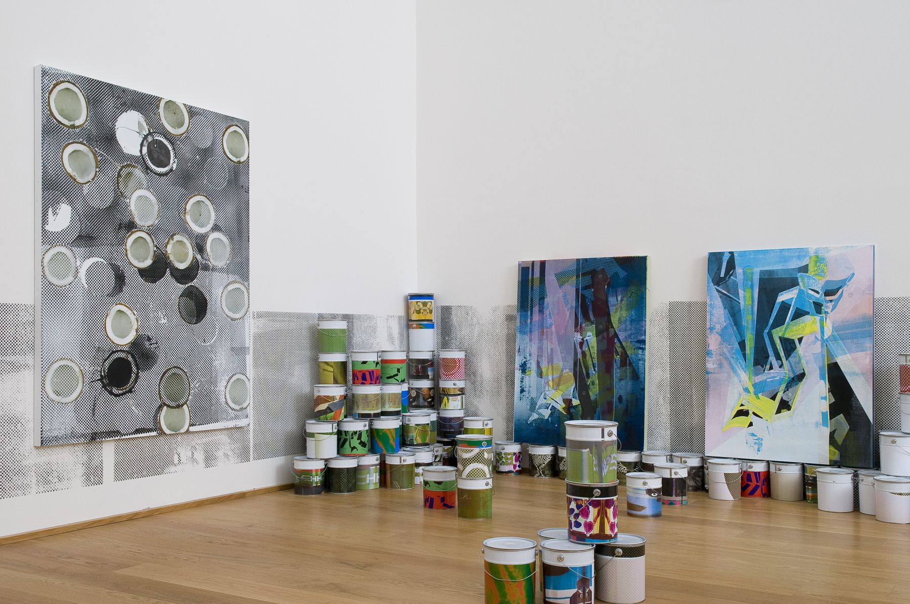 Installation view, Museo d'Arte Moderna di Bolgna, Bologna, 2008