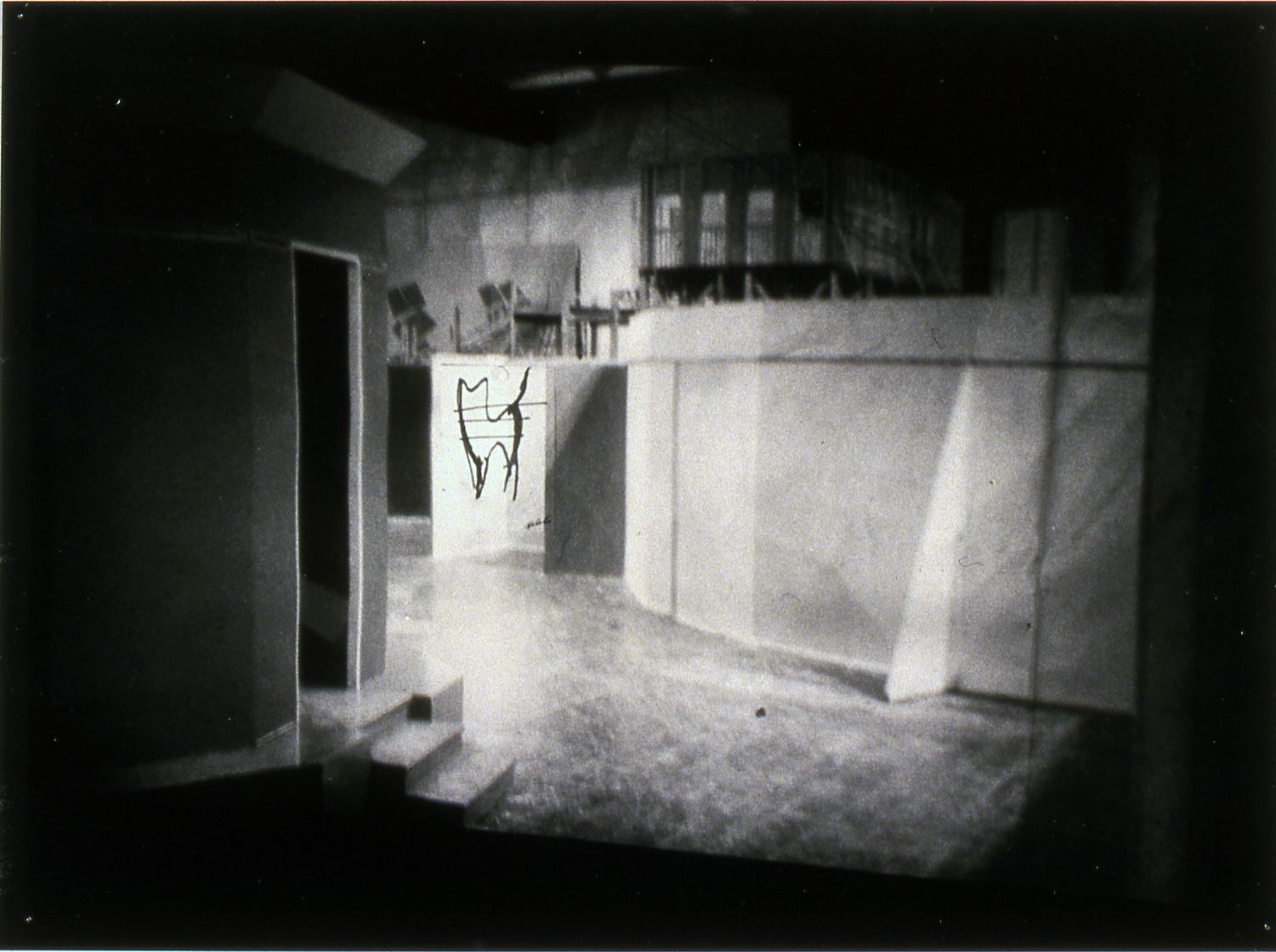 Josef Strau Nazis for Suburbia , 1999 Original photograph/mixed media in glass frame 11.75 x 19.75 inches (29.8 x 50.2 cm)
