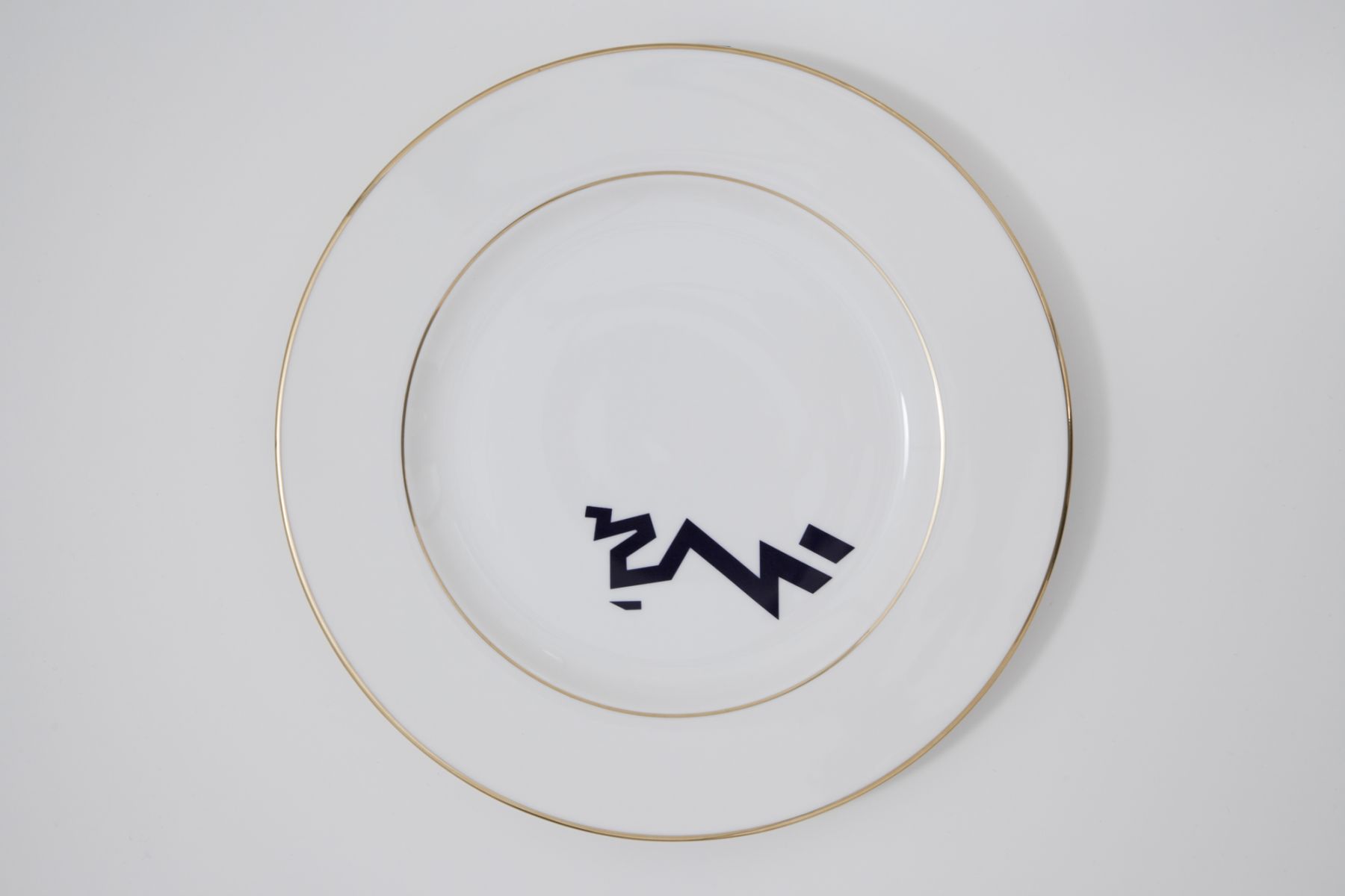 John Knight Autotypes, A Work In Situ, 2011 65 bone china plates variable dimensions