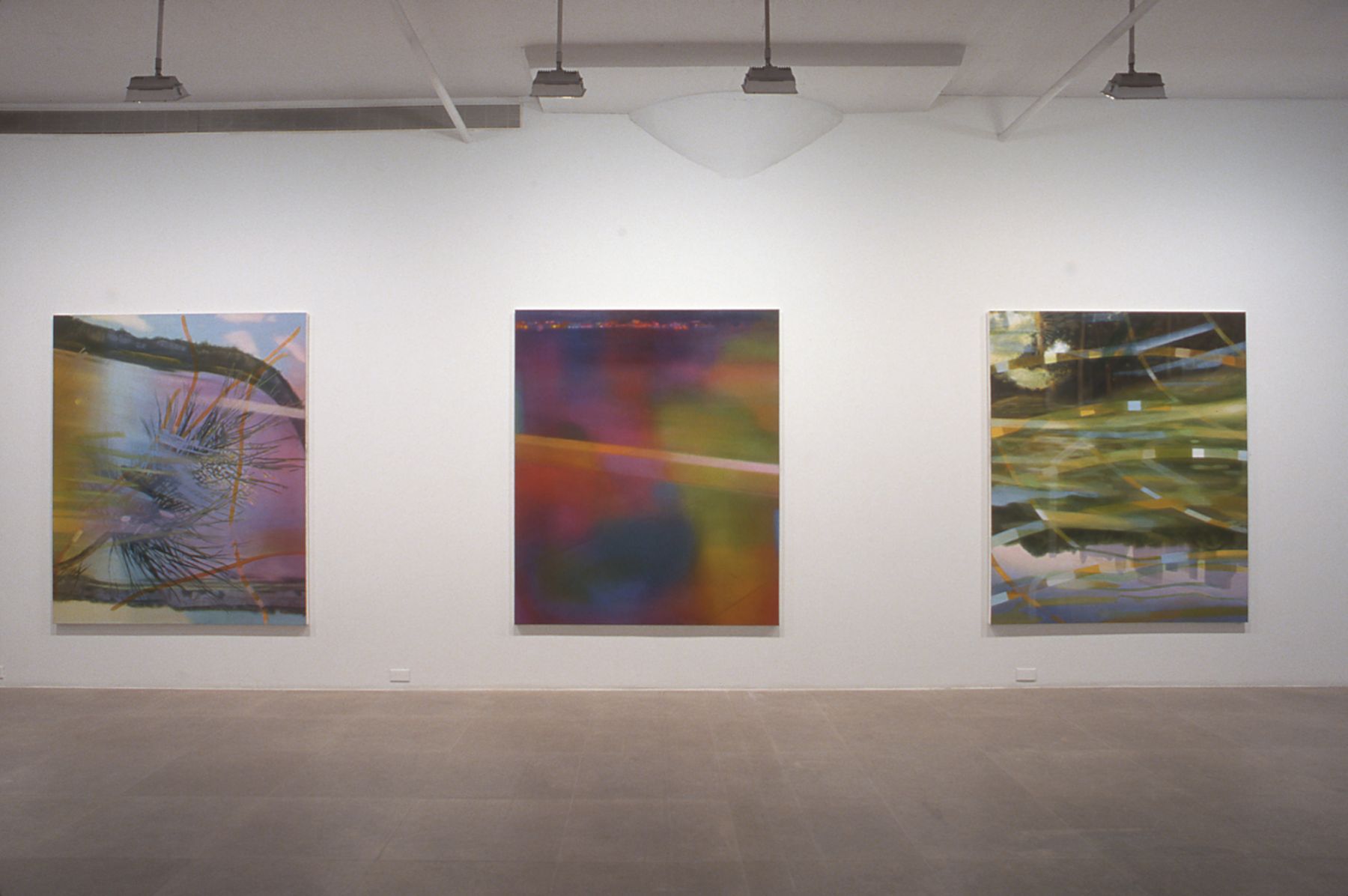Installation view, August Evening Walk Out, Greene Naftali, New York, 2003