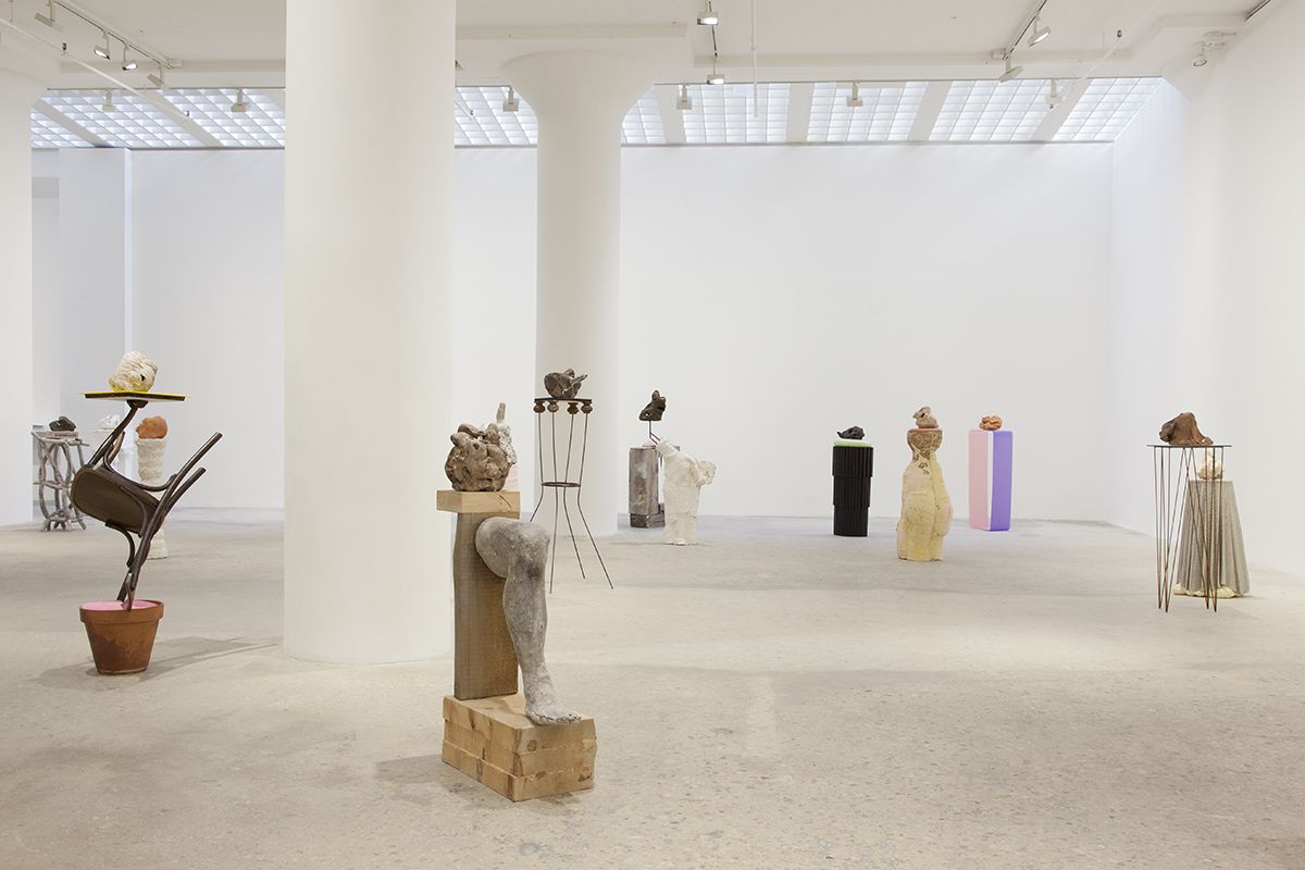 Gelatin, Installation view, New York Golem, Greene Naftali, New York, 2017