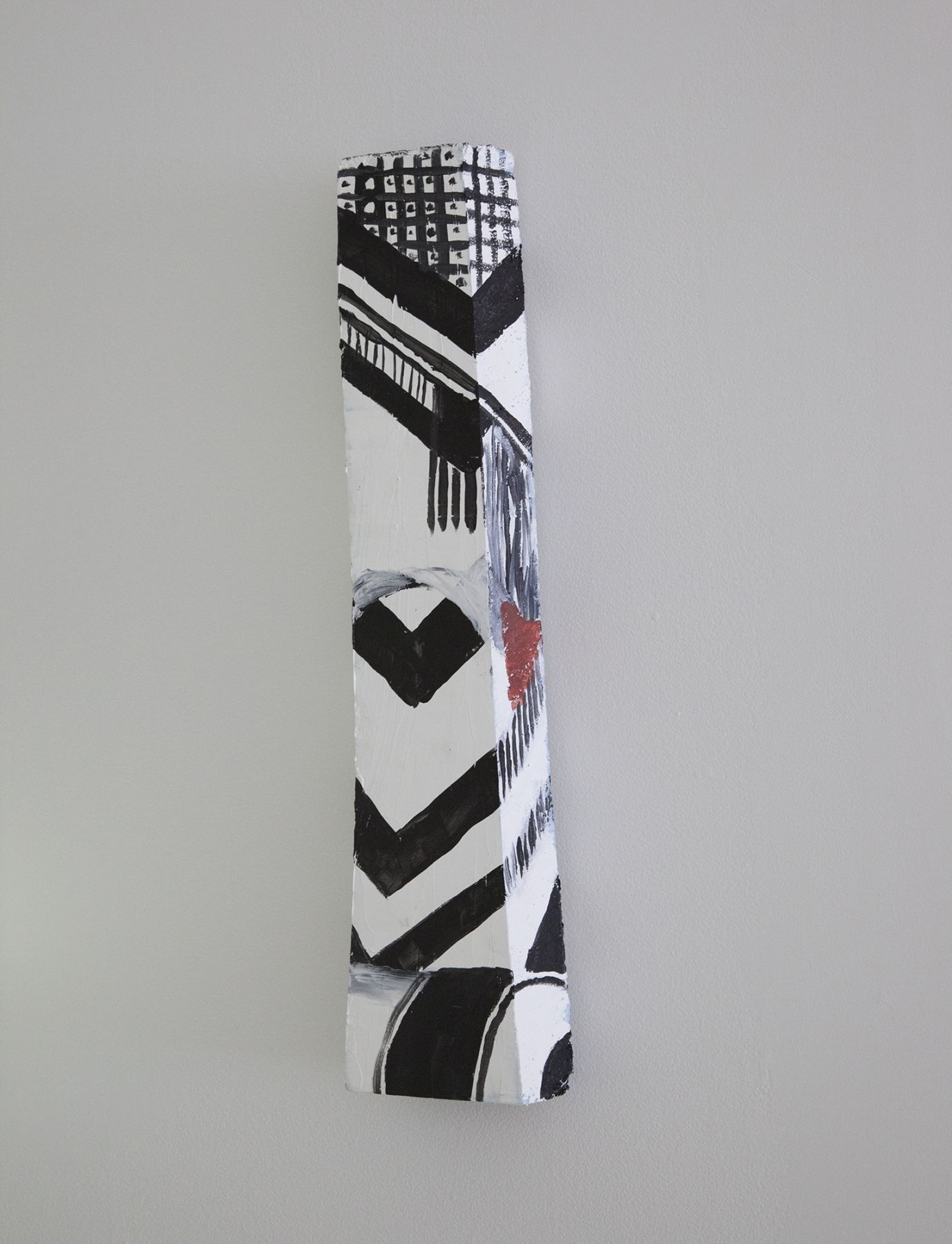 Trisha Baga, Untitled, 2012, Acrylic painted foam, 24 x 5 7/8 x 2 inches, (61 x 14.9 x 5.1 cm)