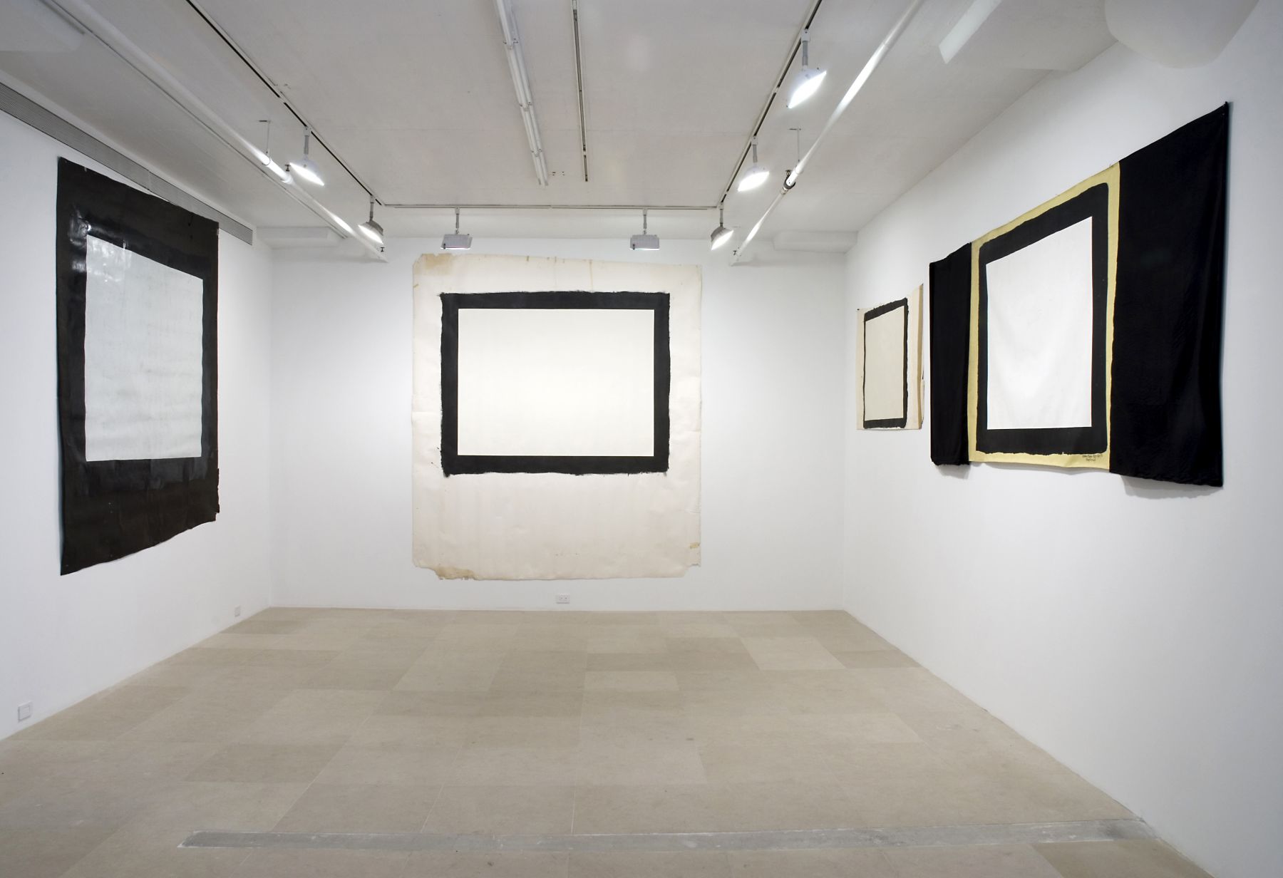 Tony Conrad, Installation view, Greene Naftali, New York, 2007