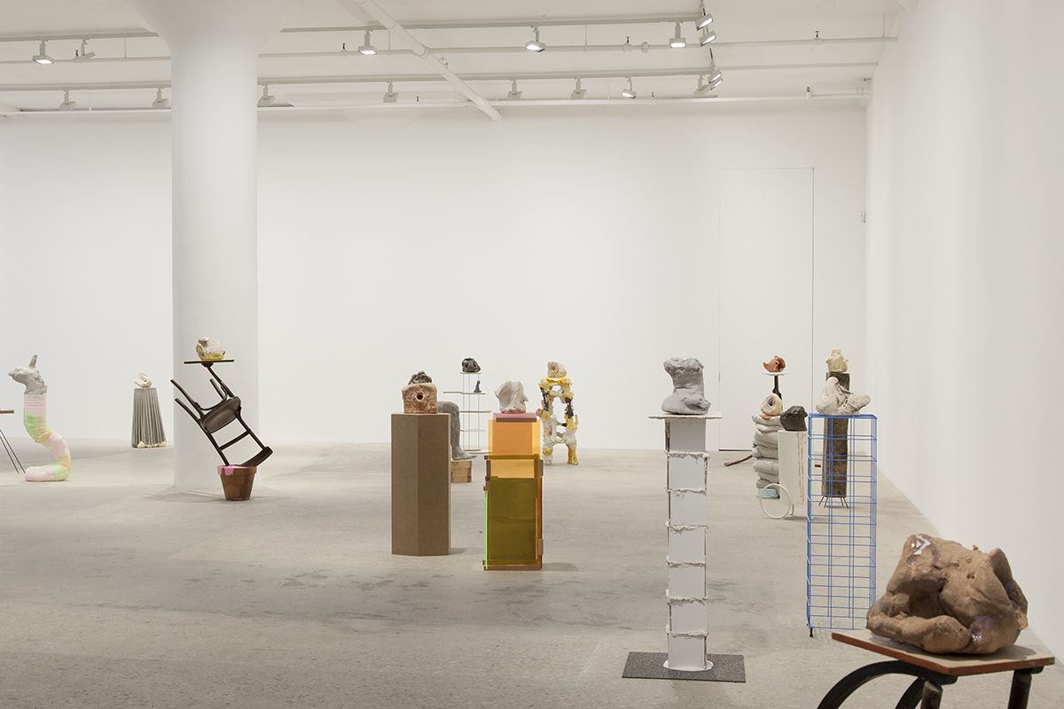 Gelatin, Installation view, New York Golem, Greene Naftali, New York, 2017