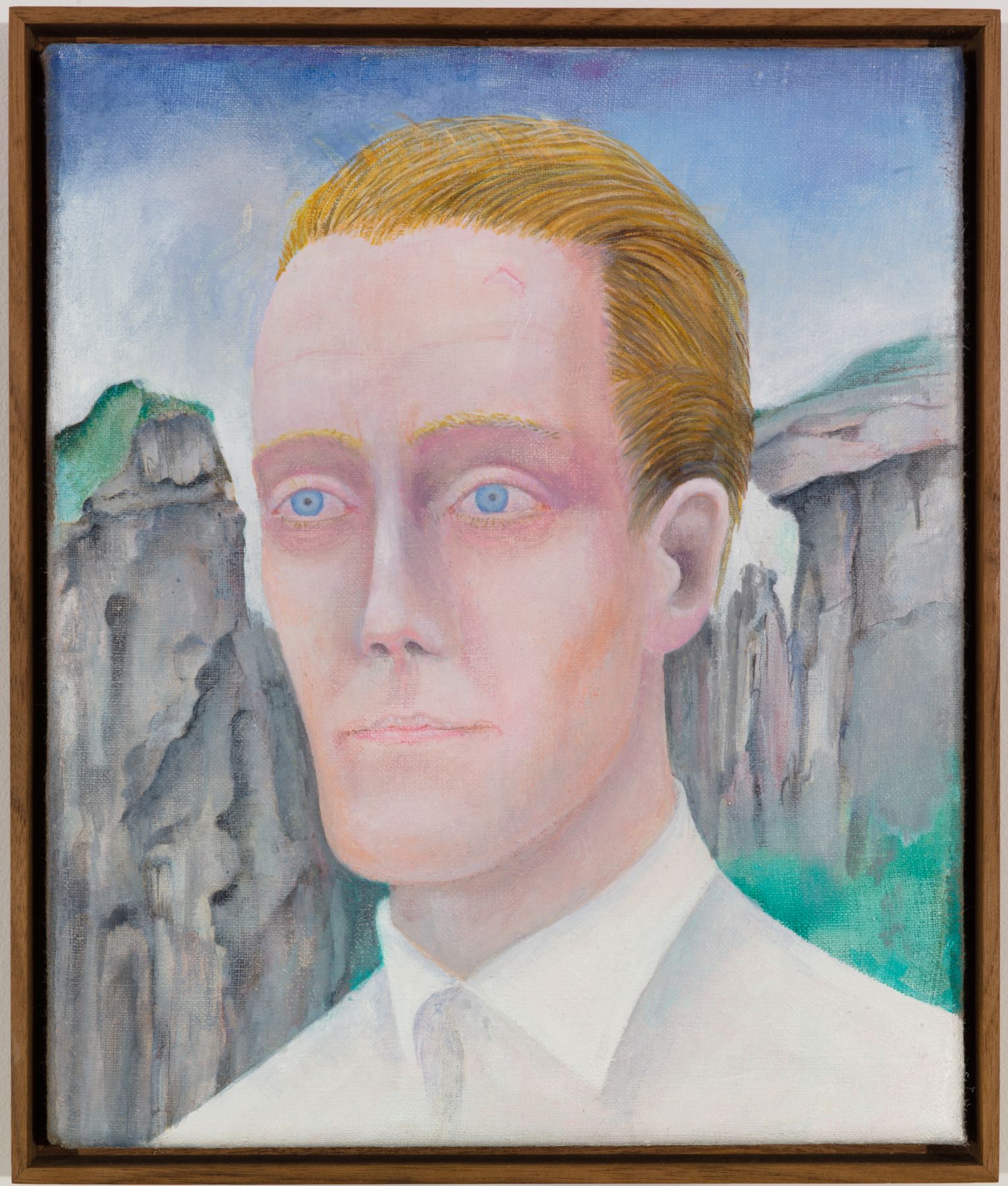 Katharina Wulff SeƱor Blanco, 2008 oil on canvas 11 7/8 x 9 7/8 inches 30 x 25 cm