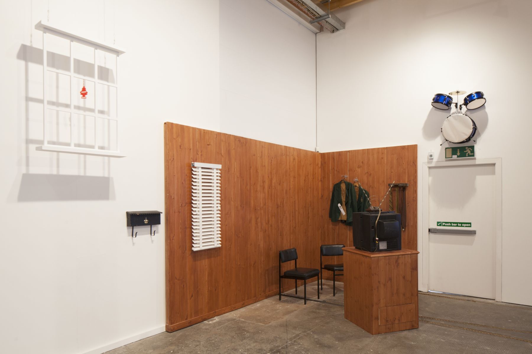 Installation view, Glasgow International, Tramway, Glasgow