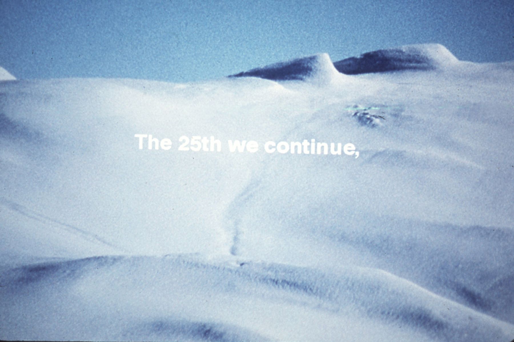 Nordenskiold & the Icecap, 1999-2000