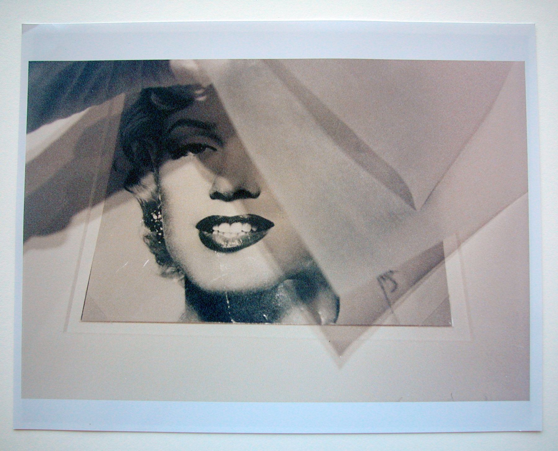 Marilyn with Wall, 2004 (detail), mixed media sculpture, 136 x 120 x 50 inches