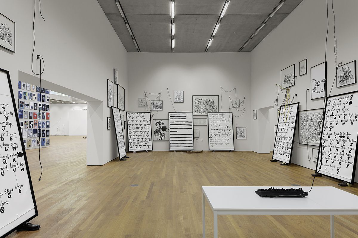 Installation view, Paul Chan - Selected Works, Schaulager, Basel, 2014
