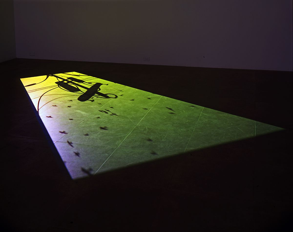 1st Light, 2005, digital video projection