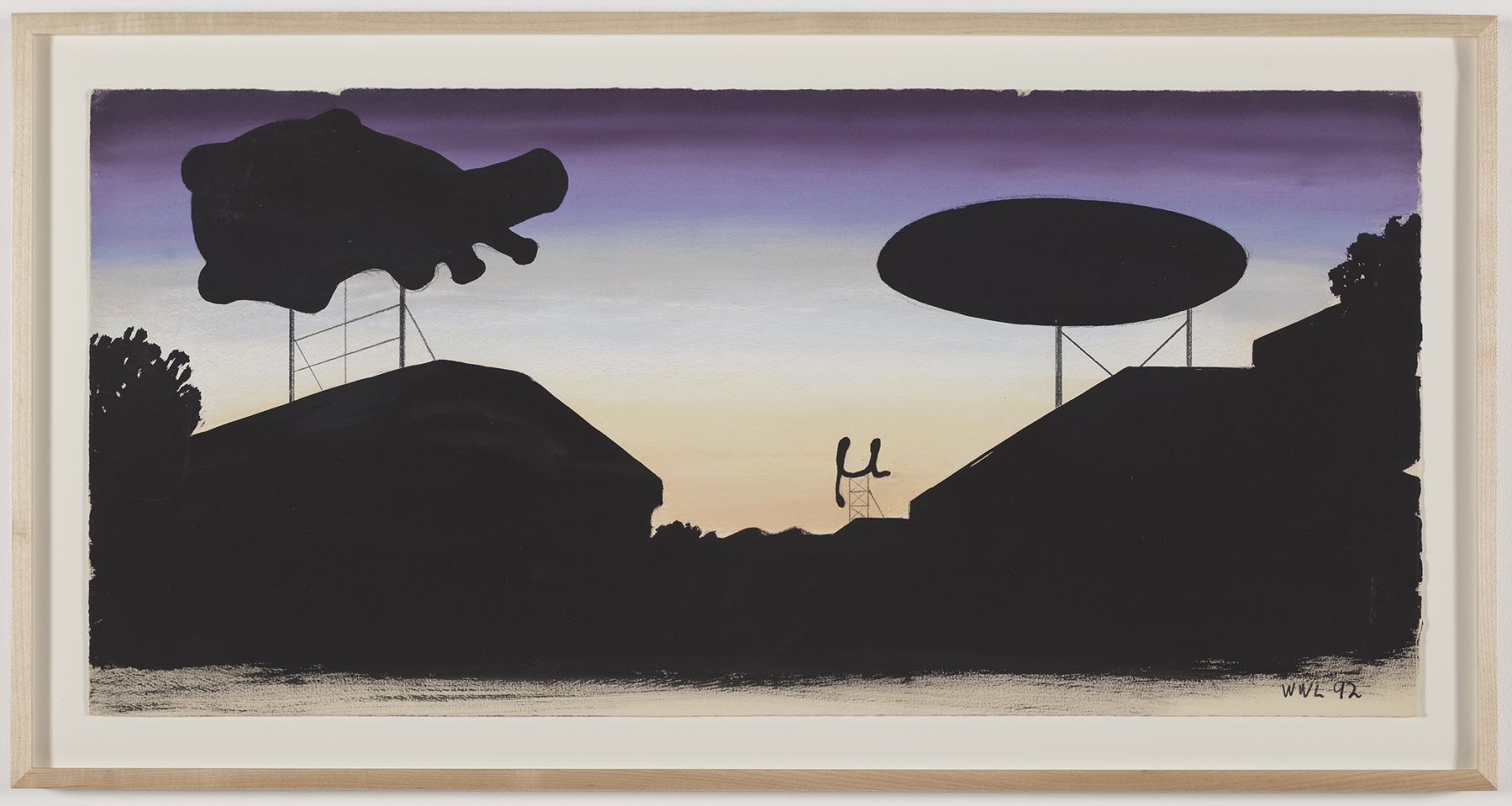 William Leavitt Water Pump, Mu, and Parabola Signs, 1992