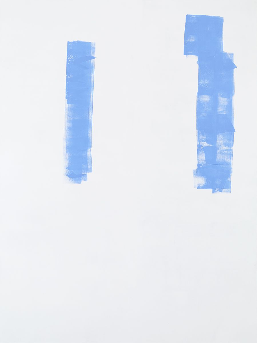 Michael Krebber MK.304, 2015 Acrylic on canvas 78 3/4 x 59 1/8 inches (200 x 150.2 cm)