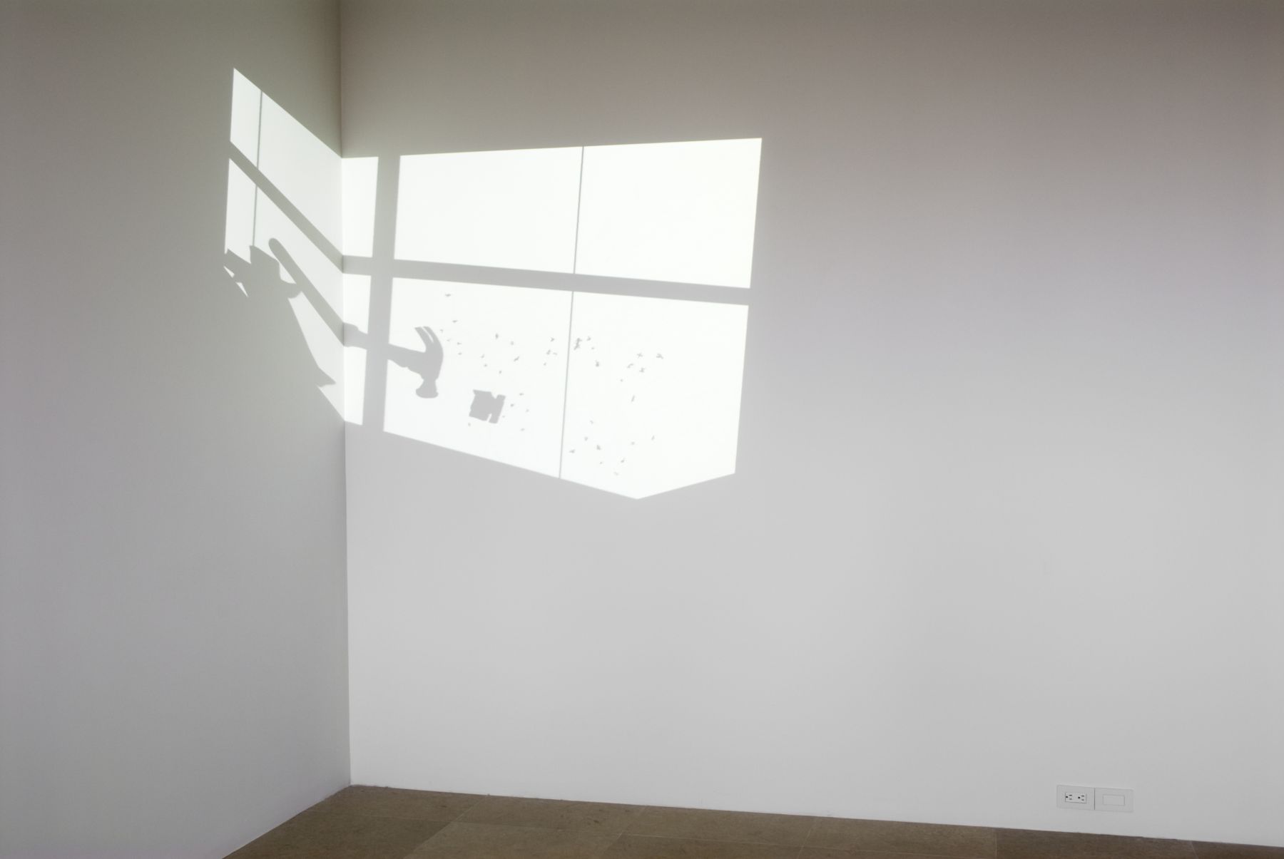 4th Light, 2006, digital video projection